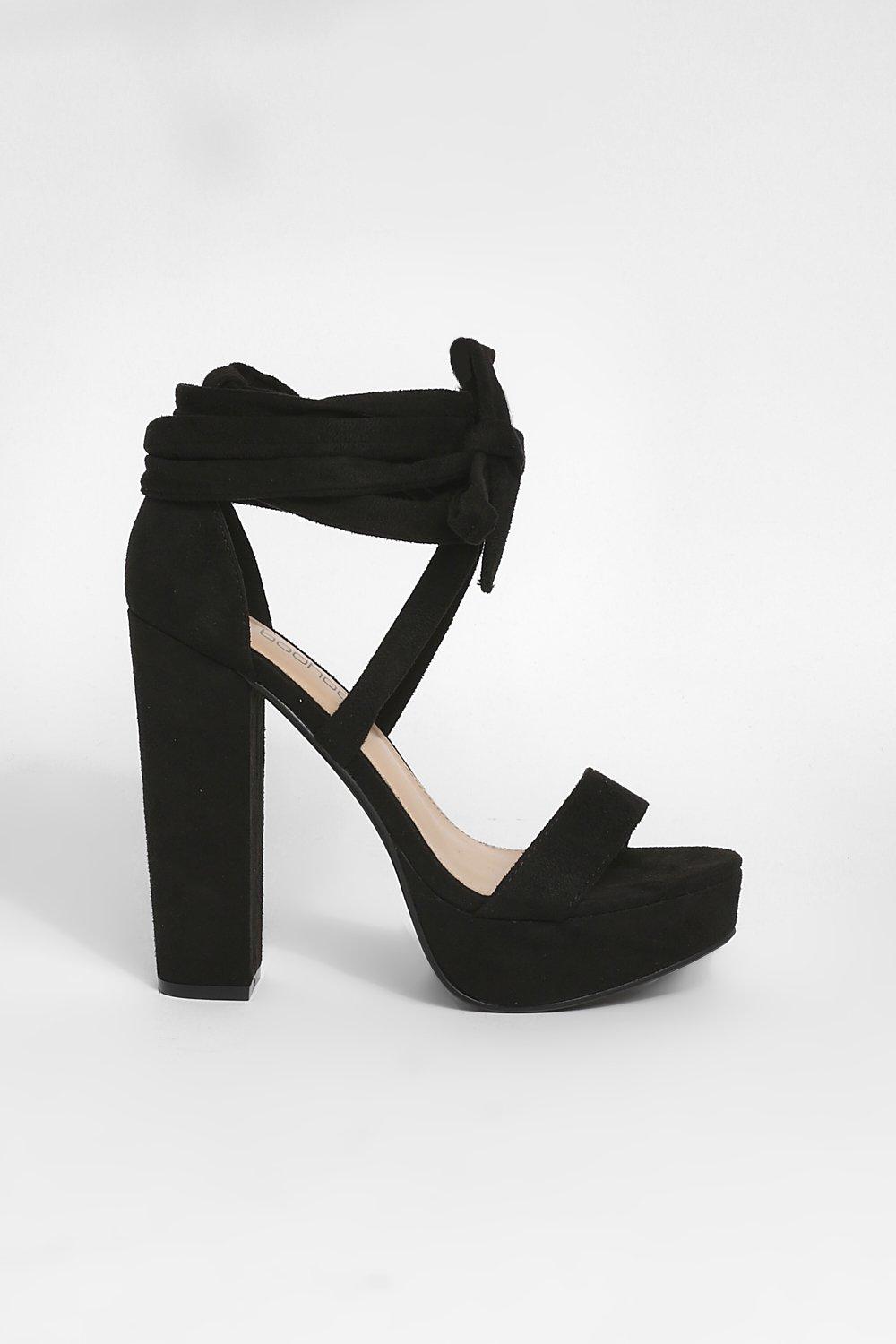 Boohoo platform sale heels