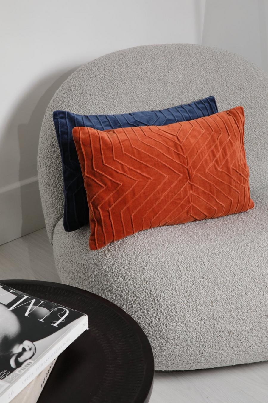 Rust orange Velvet Scatter Cushion