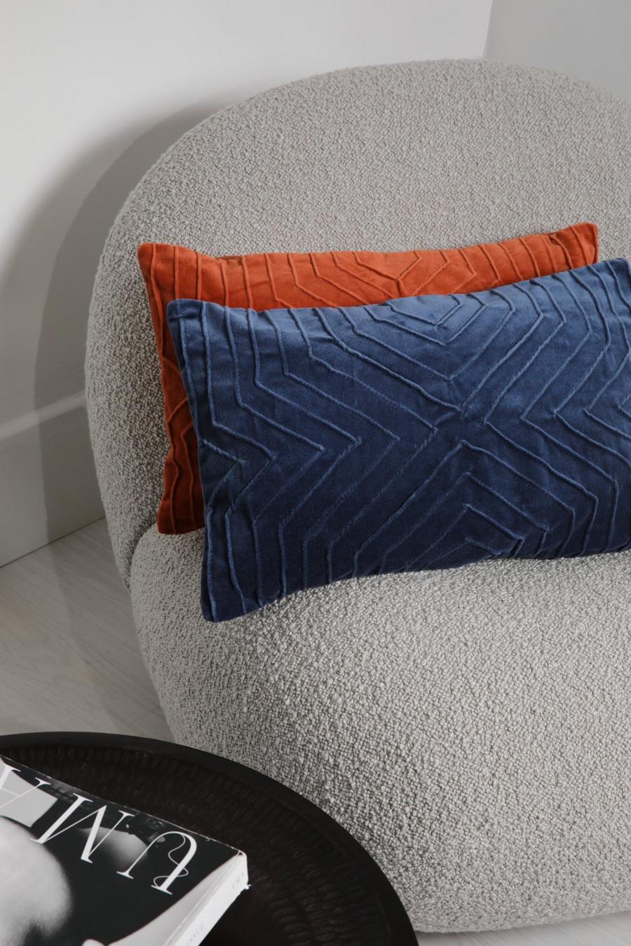 Dark navy blue Velvet Scatter Cushion