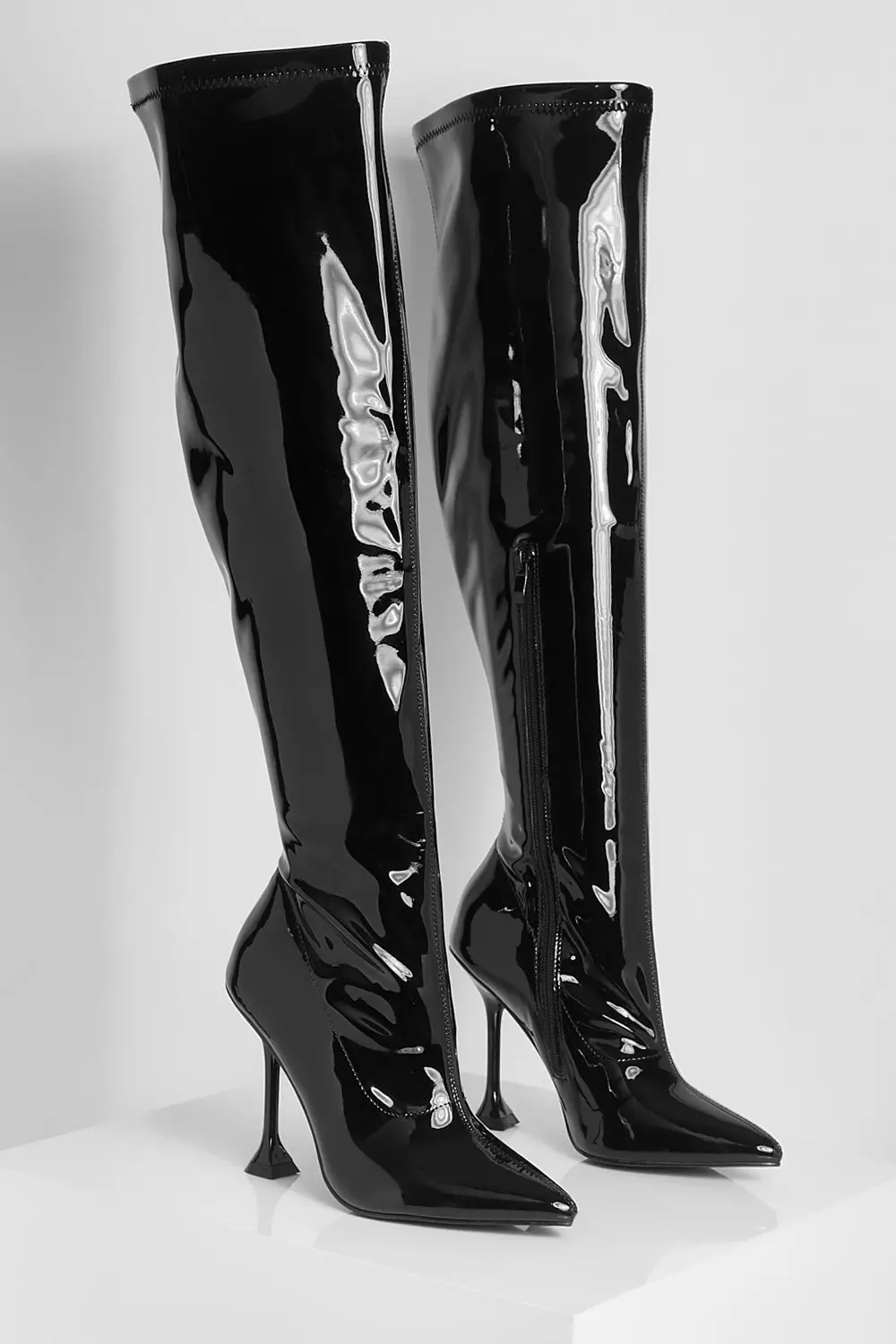 Highest thigh high sales boots