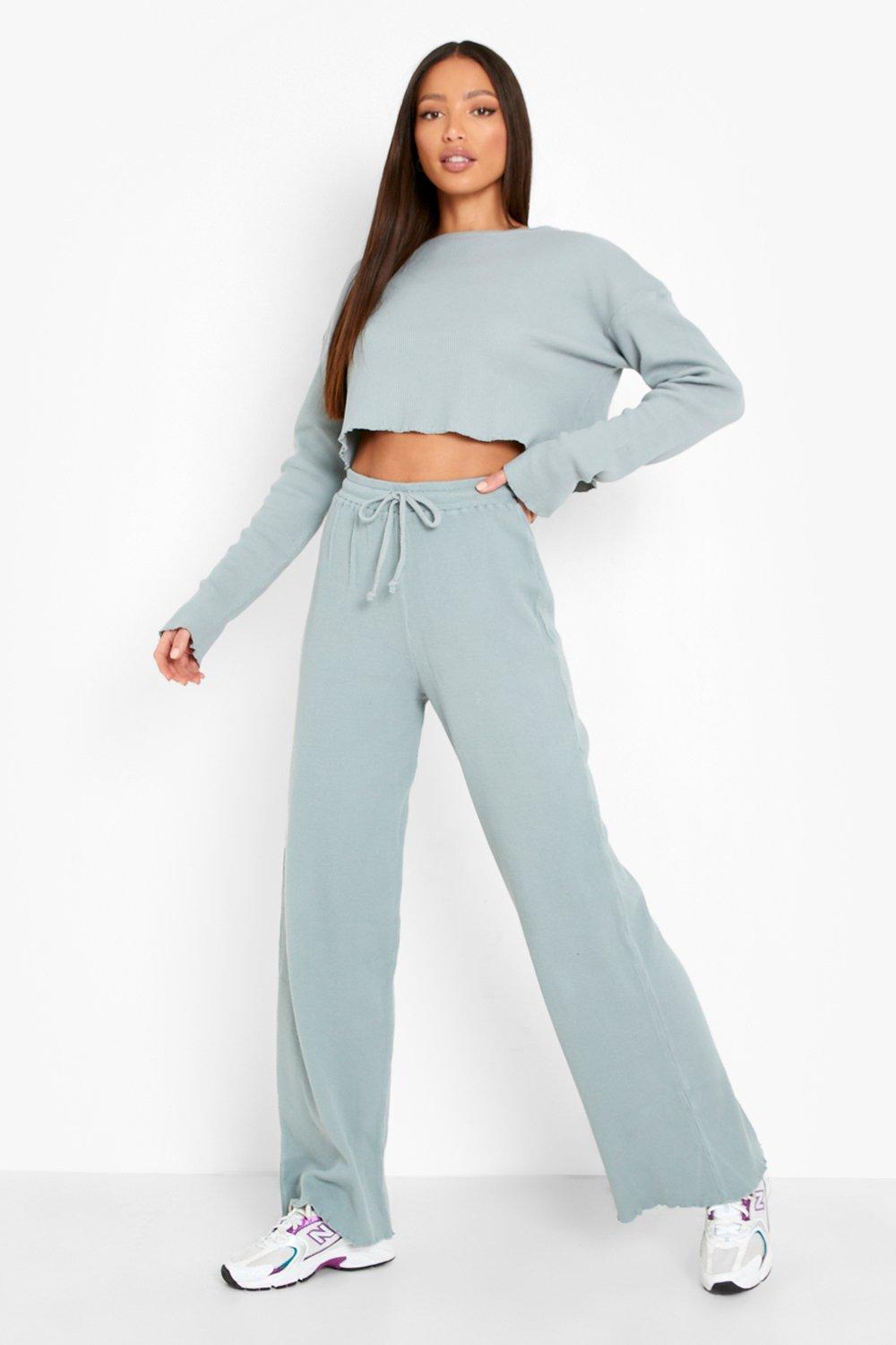 Waffle Knit Sets Are The New Must-Have Loungewear Trend