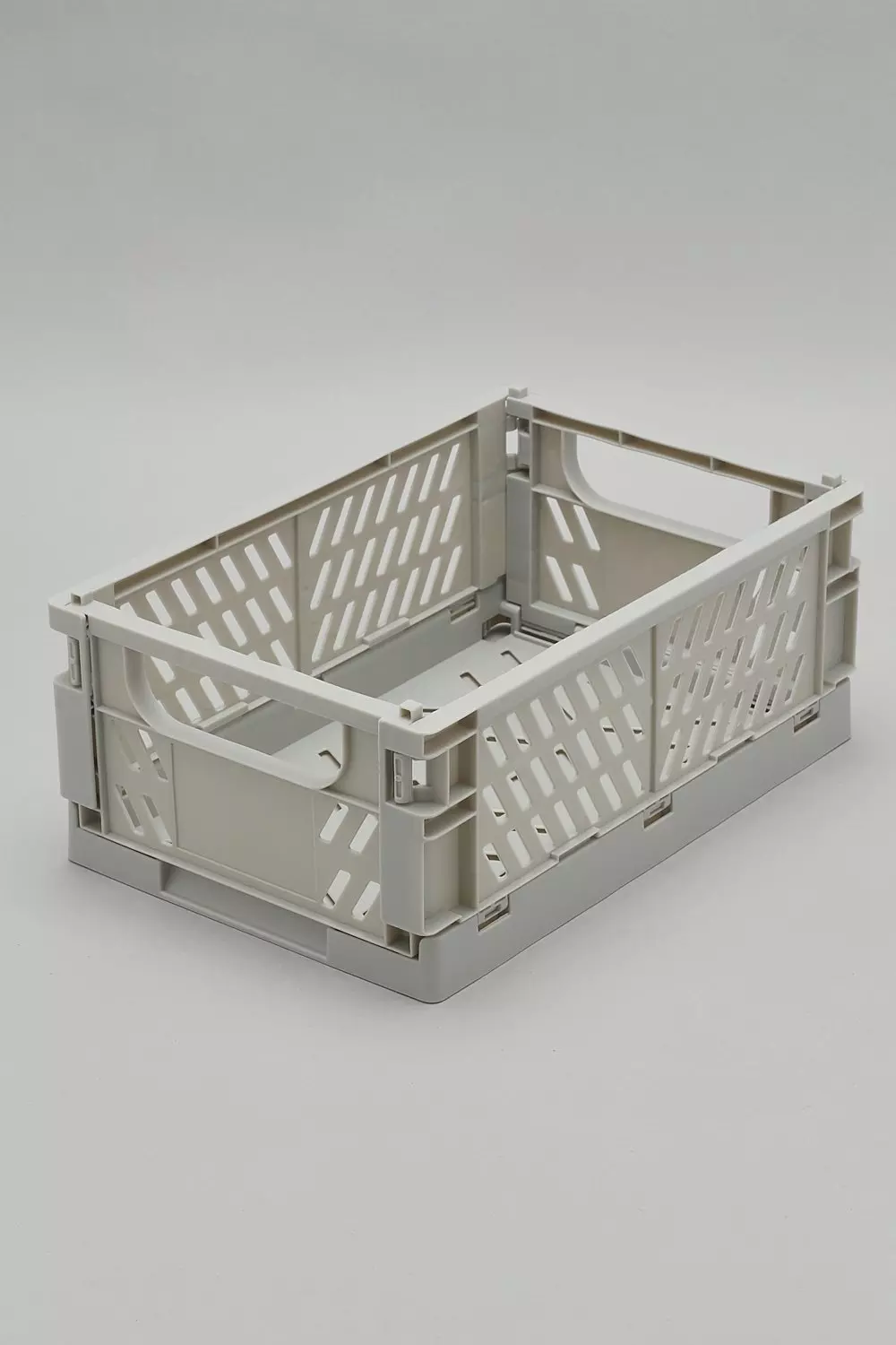 Grey Stackable Plastic Boxes alternative image
