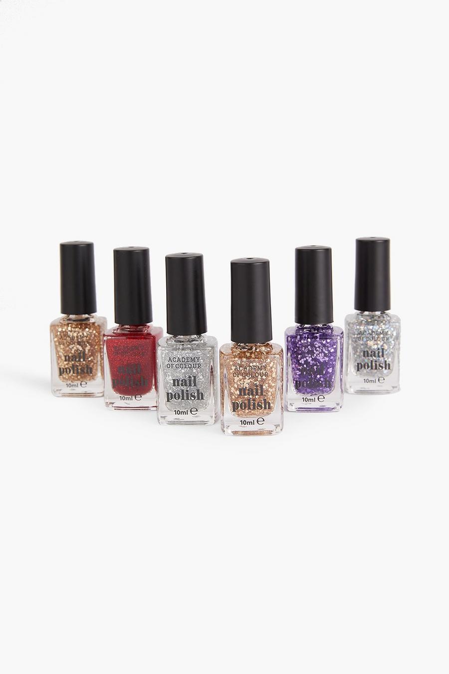 Multi Academy Of Color Glitter 6Pk Nail Polish image number 1