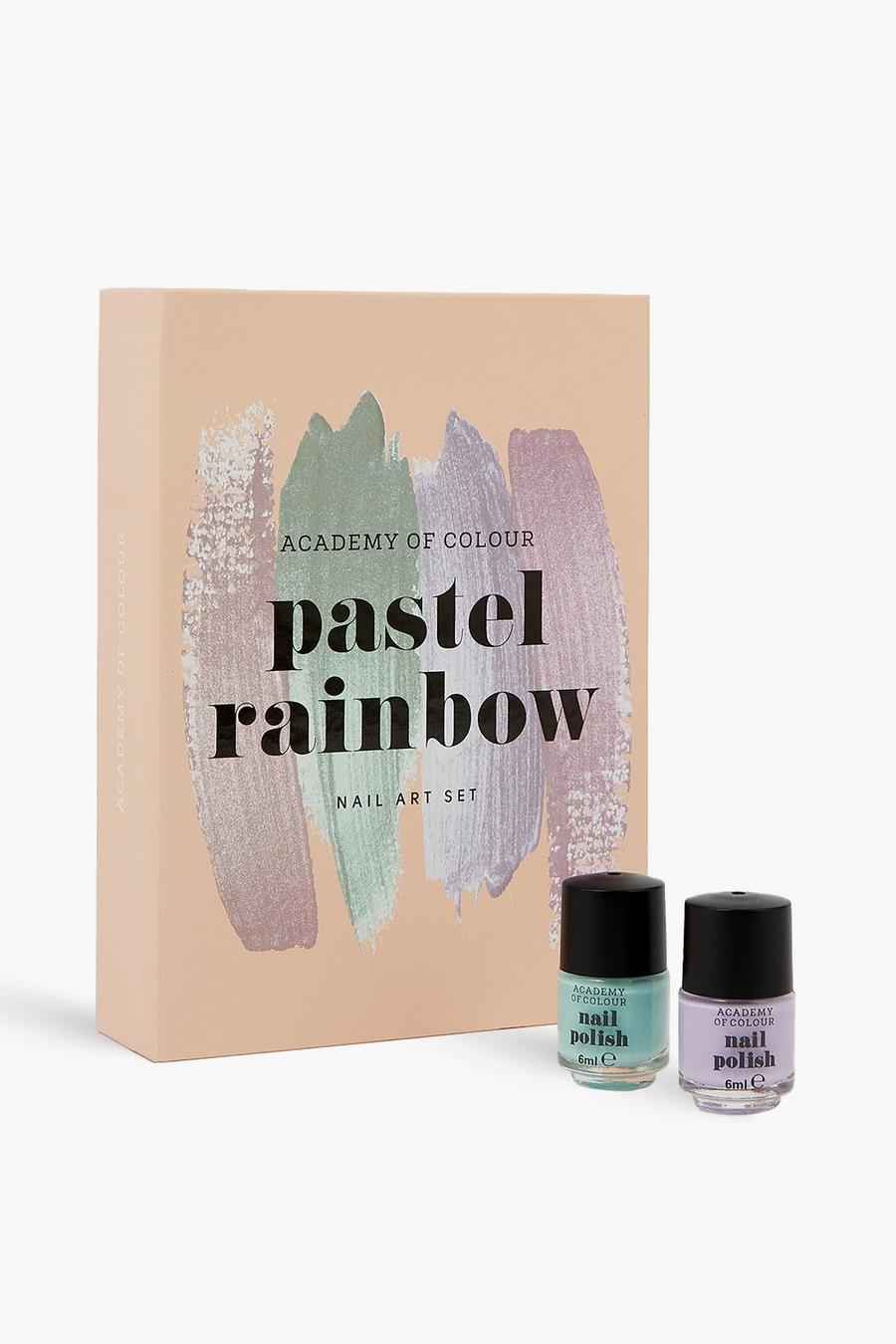 Multi multicolor Academy Of Colour Pastel Nail Art Set