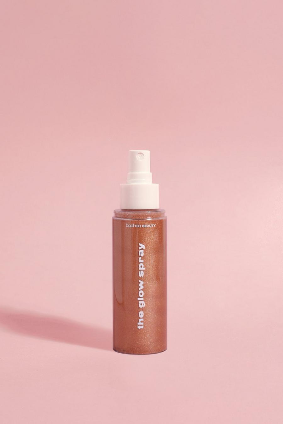 Rose gold Boohoo Beauty Ultra Glow Setting Mist image number 1