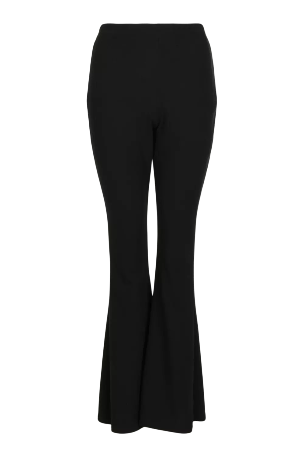 Crinkle Skinny Flared Trousers