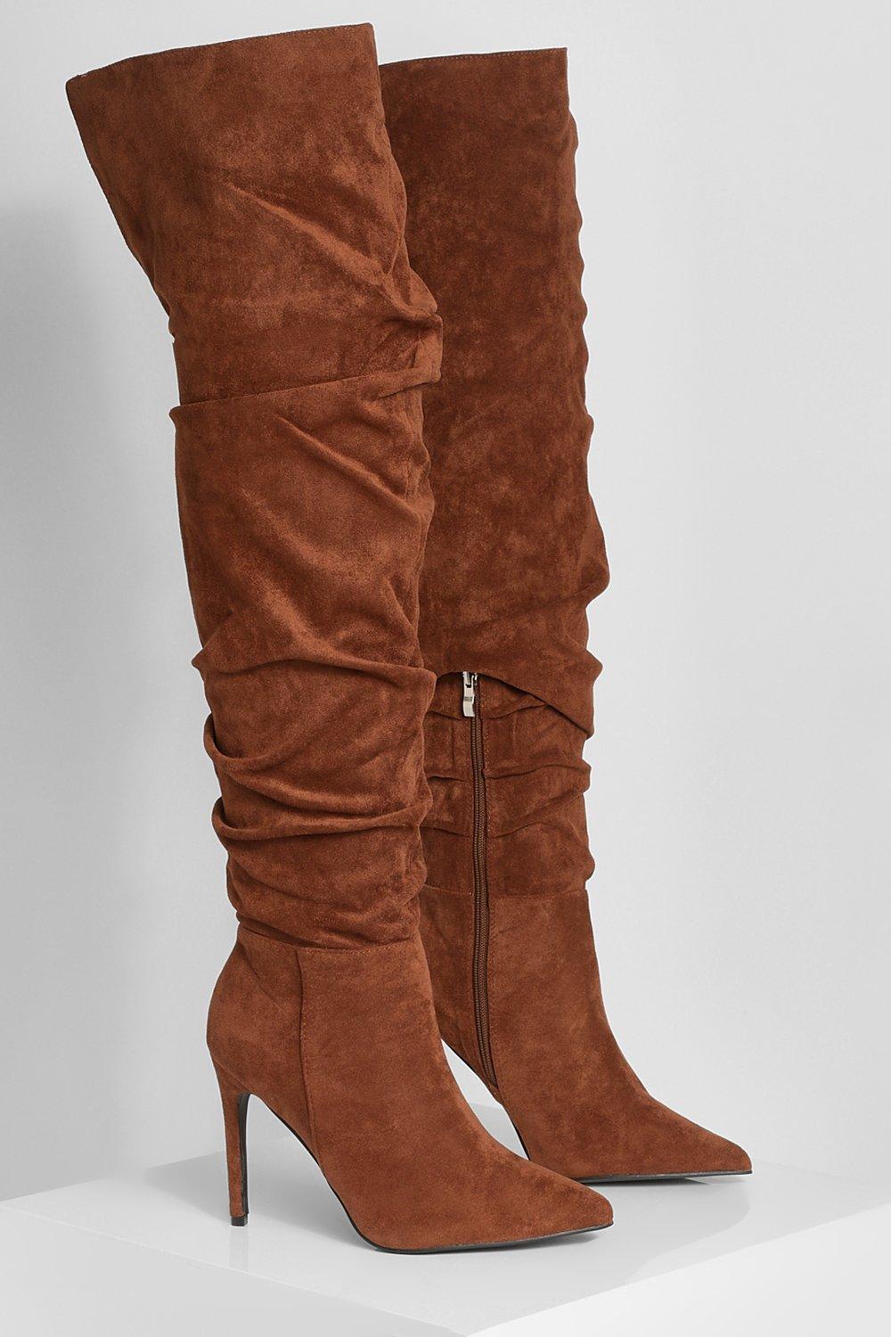 Boohoo 2025 brown boots