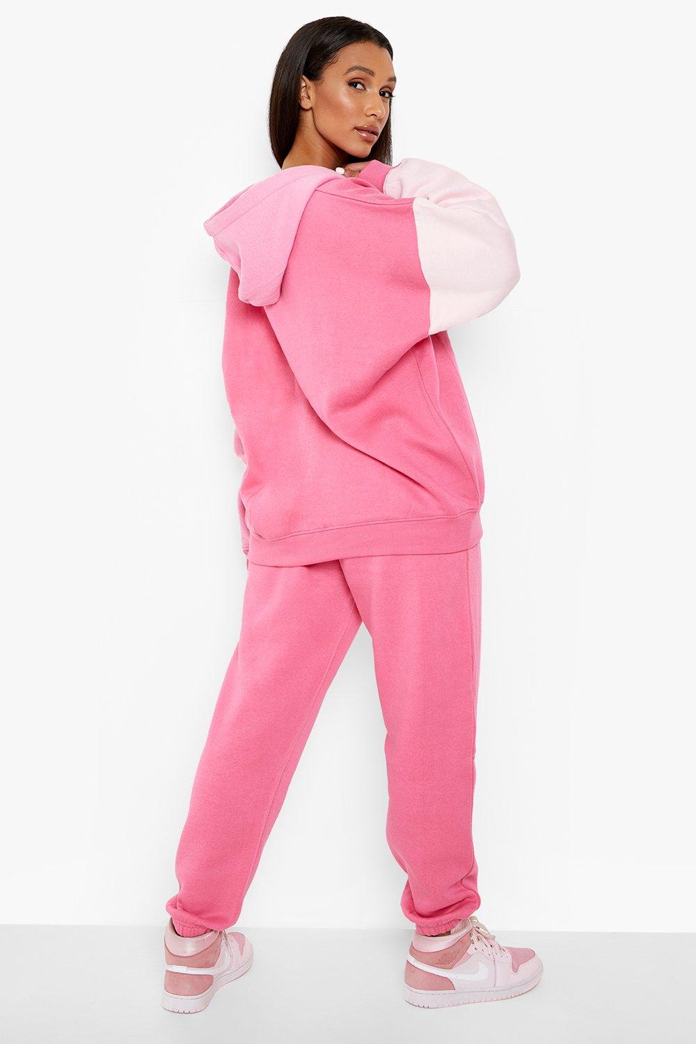 pink color tracksuit