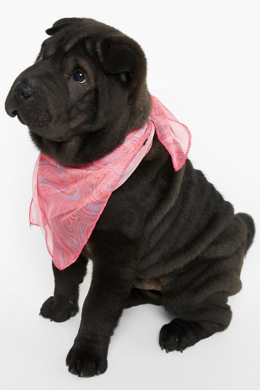 Foulard pour chien à imprimé bandana, Baby pink image number 1