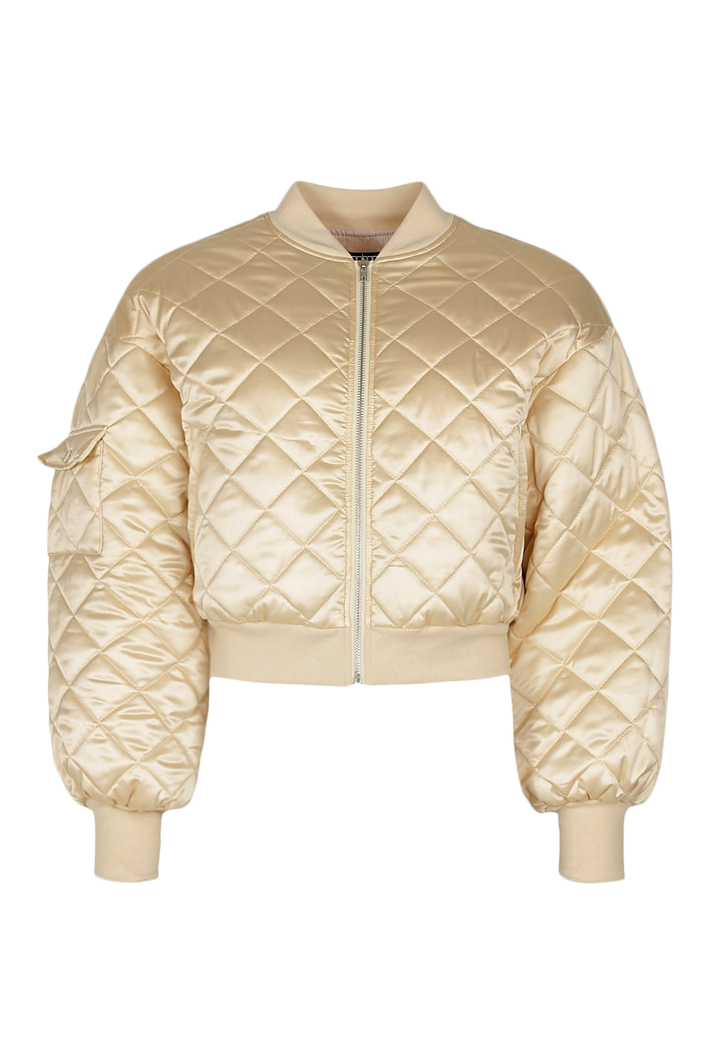 ＳＡＴＩＮ ＱＵＩＬＴＥＤ ＪＡＣＫＥＴ - アウター