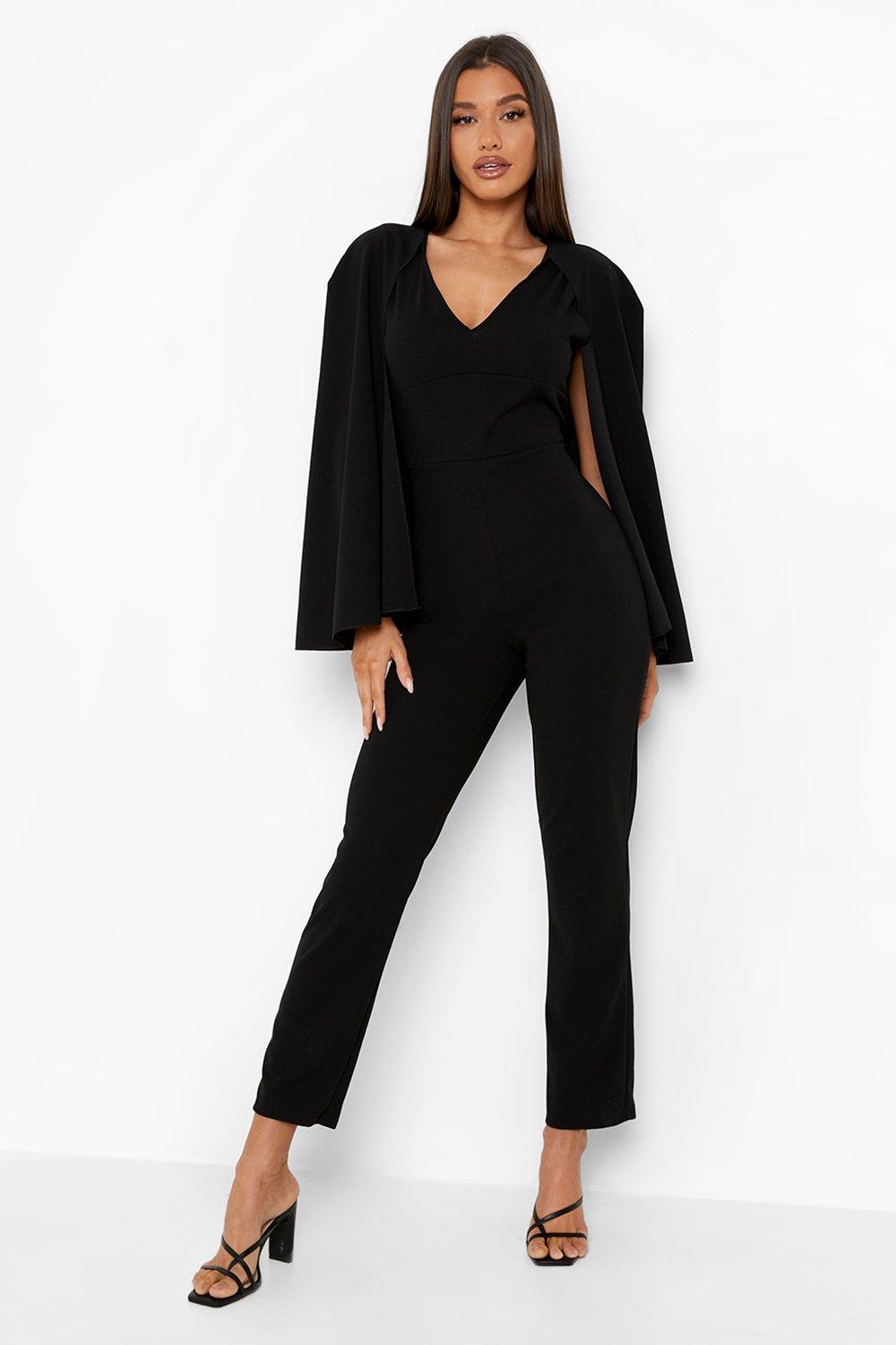 Boohoo plunge jumpsuit online