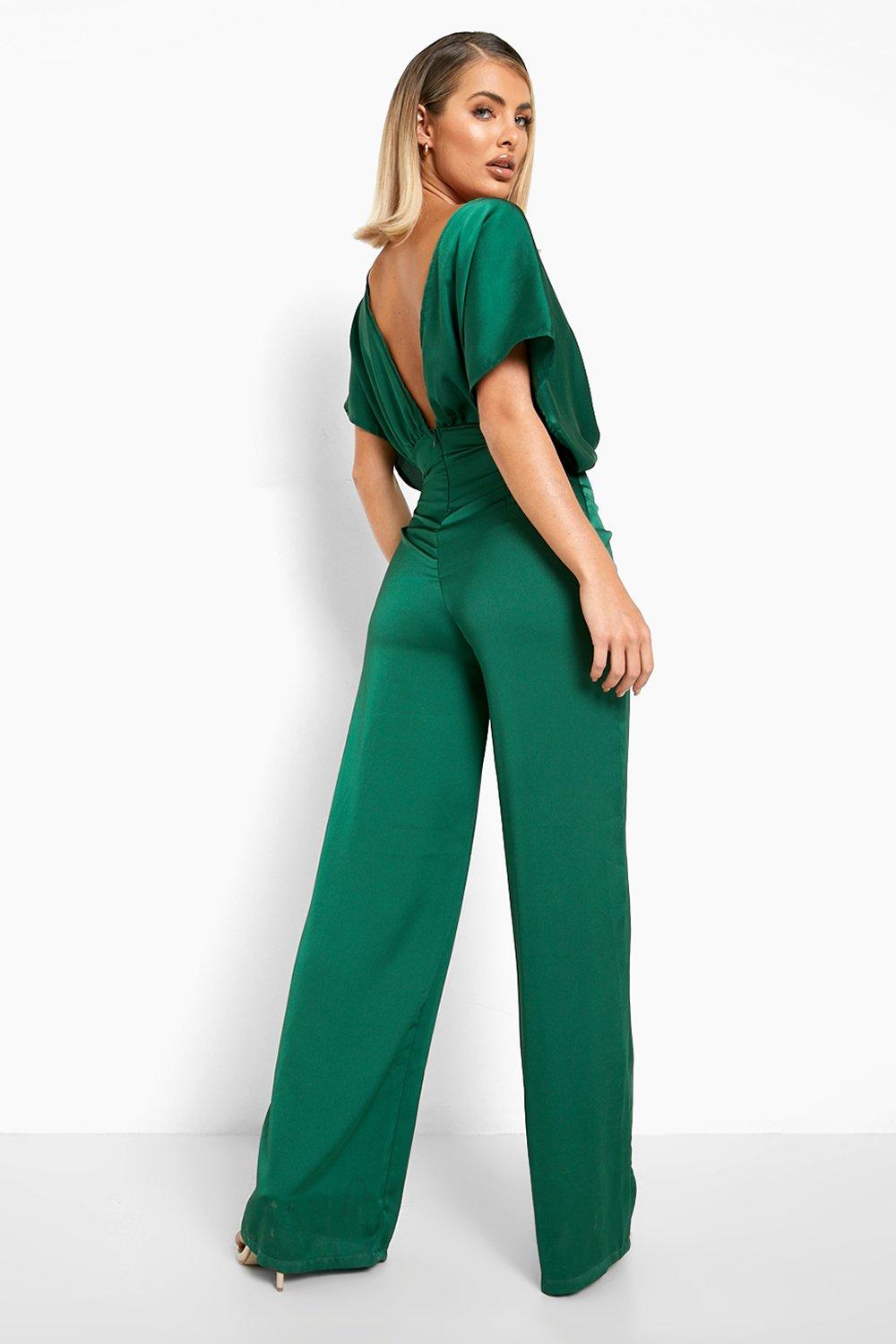 Emerald green best sale jumpsuit petite