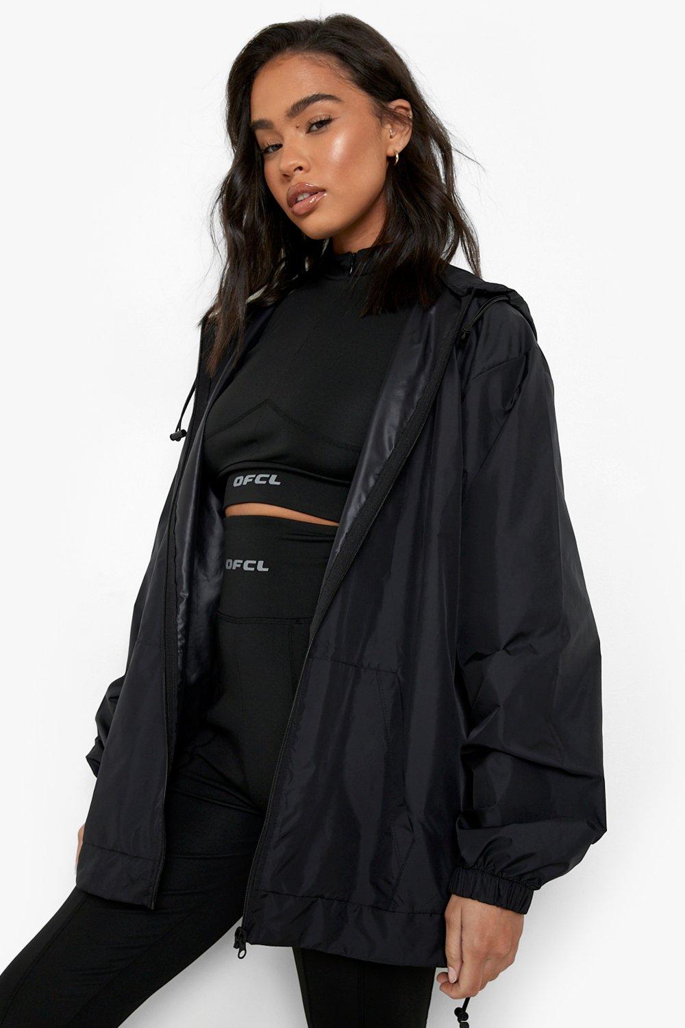 Boohoo shop windbreaker womens