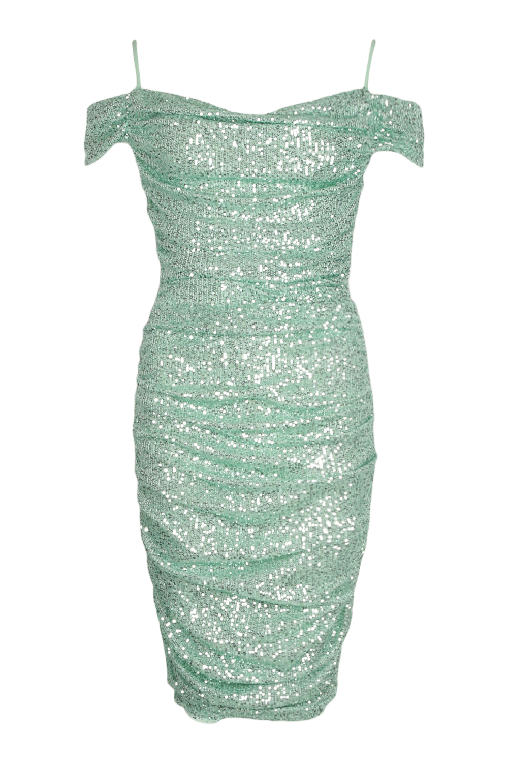 Mint bardot clearance dress