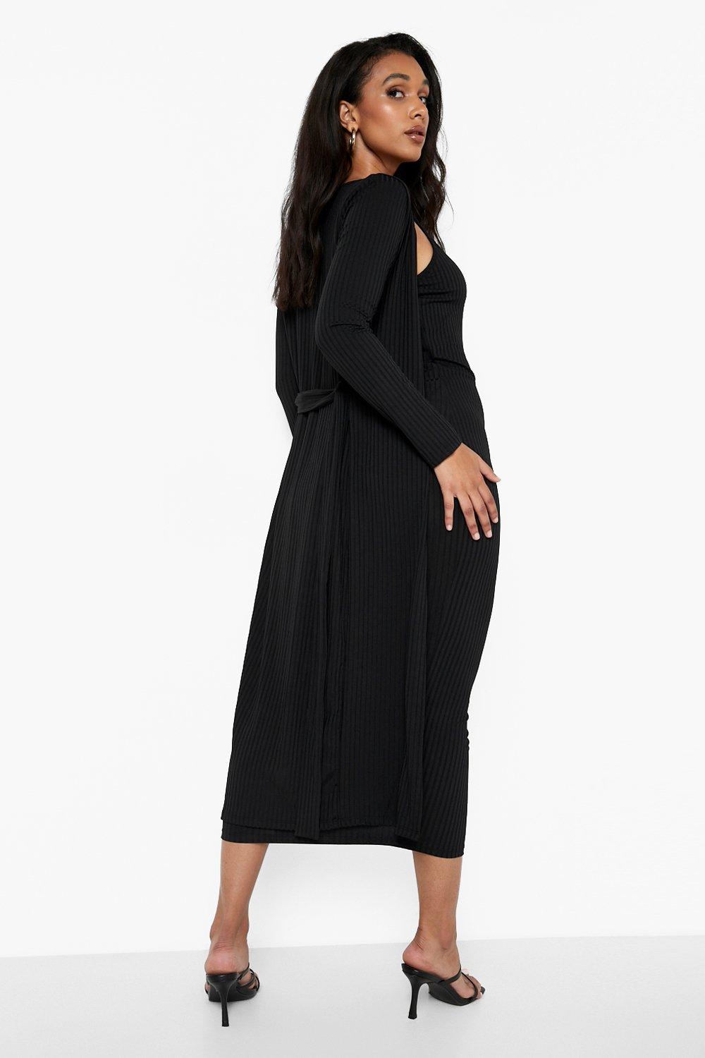 Duster sales maxi dress