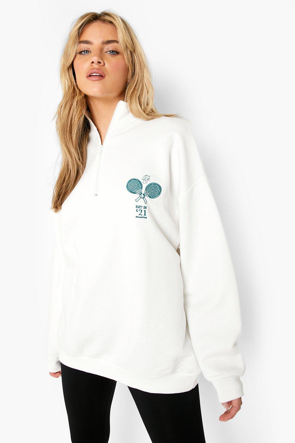 Tennis pullover discount