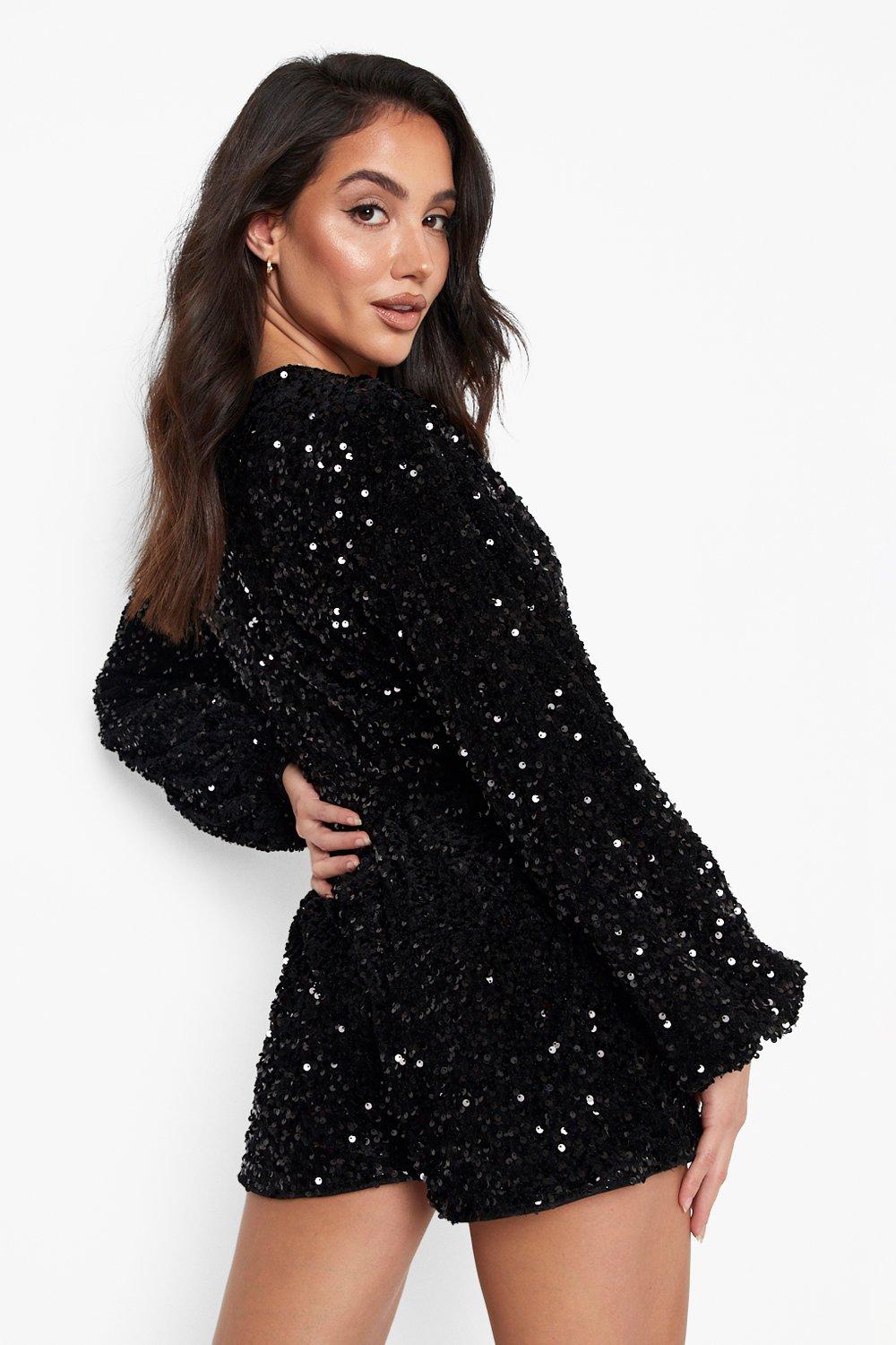 Boohoo sequins best sale