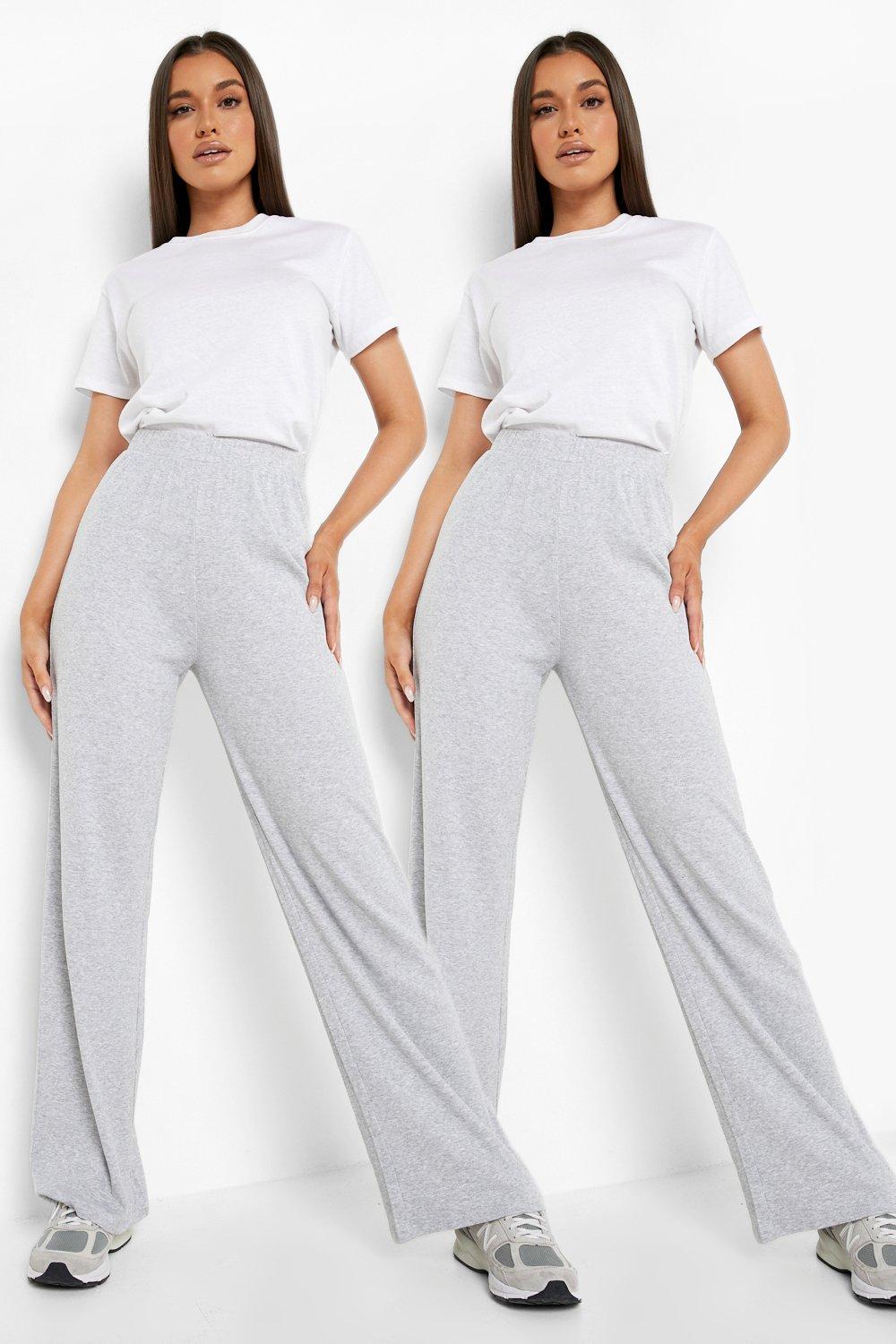 ribbed loose pants