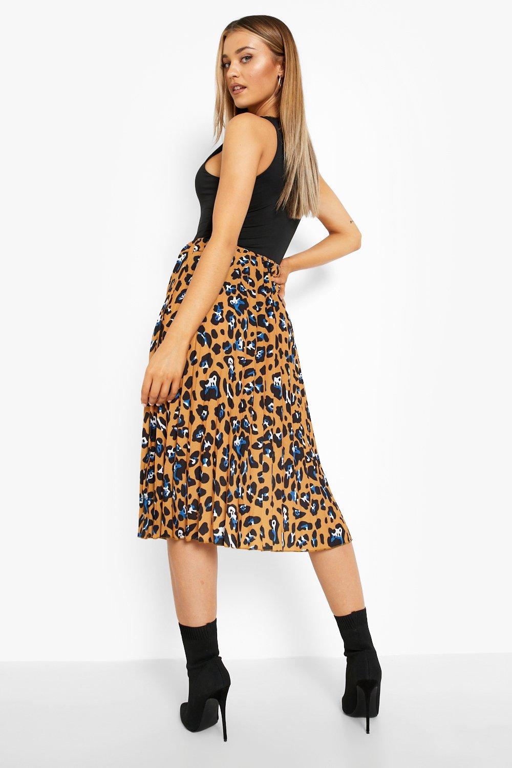 Leopard midi outlet skirt nz