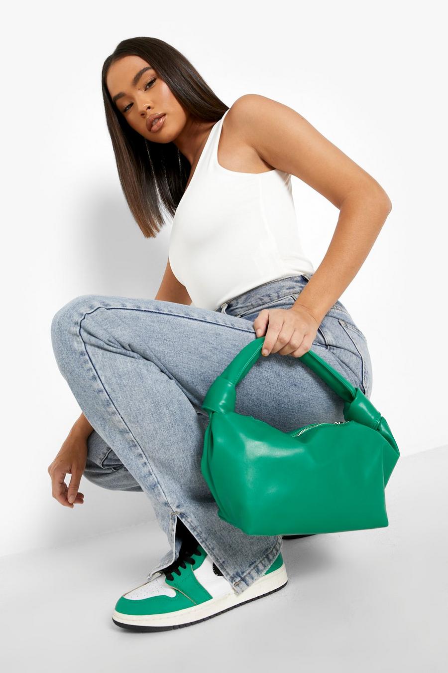 Green Handväska med knutar image number 1