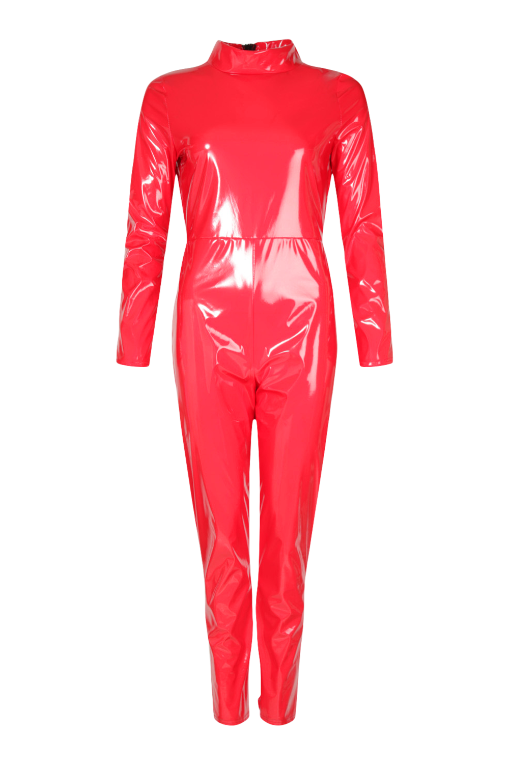 Red Vinyl Catsuit 