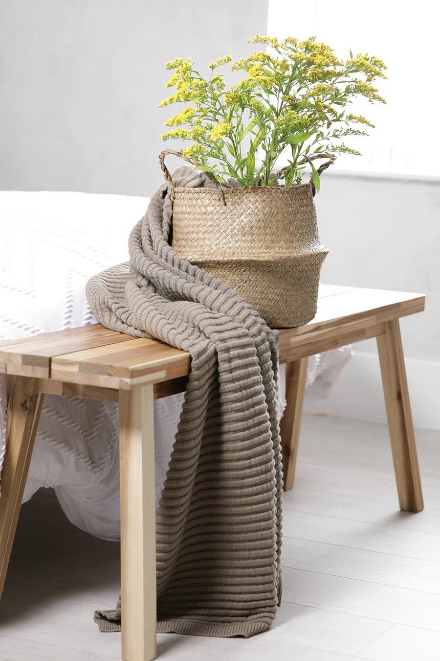 Weaved Seagrass Natural Basket