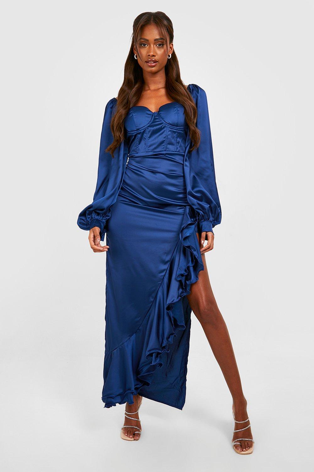 Robe pour mariage boohoo sales