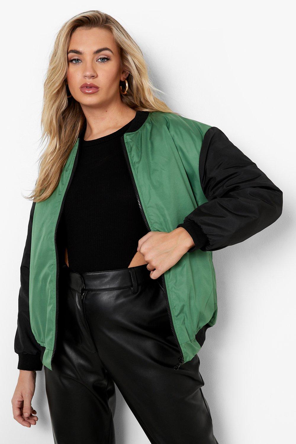 boohoo bomber coats