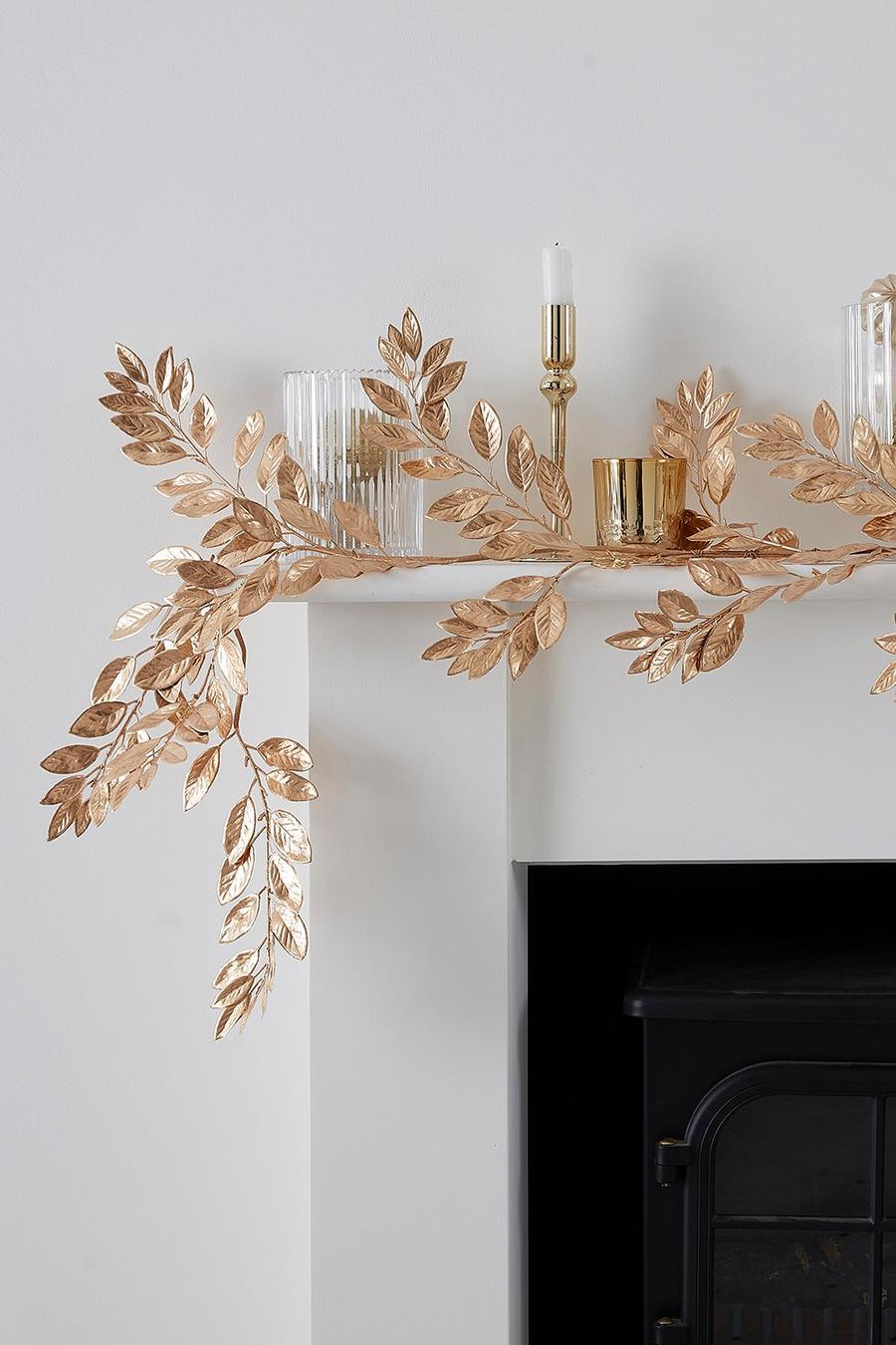 Ginger Ray Christmas Gold Leaf Garland