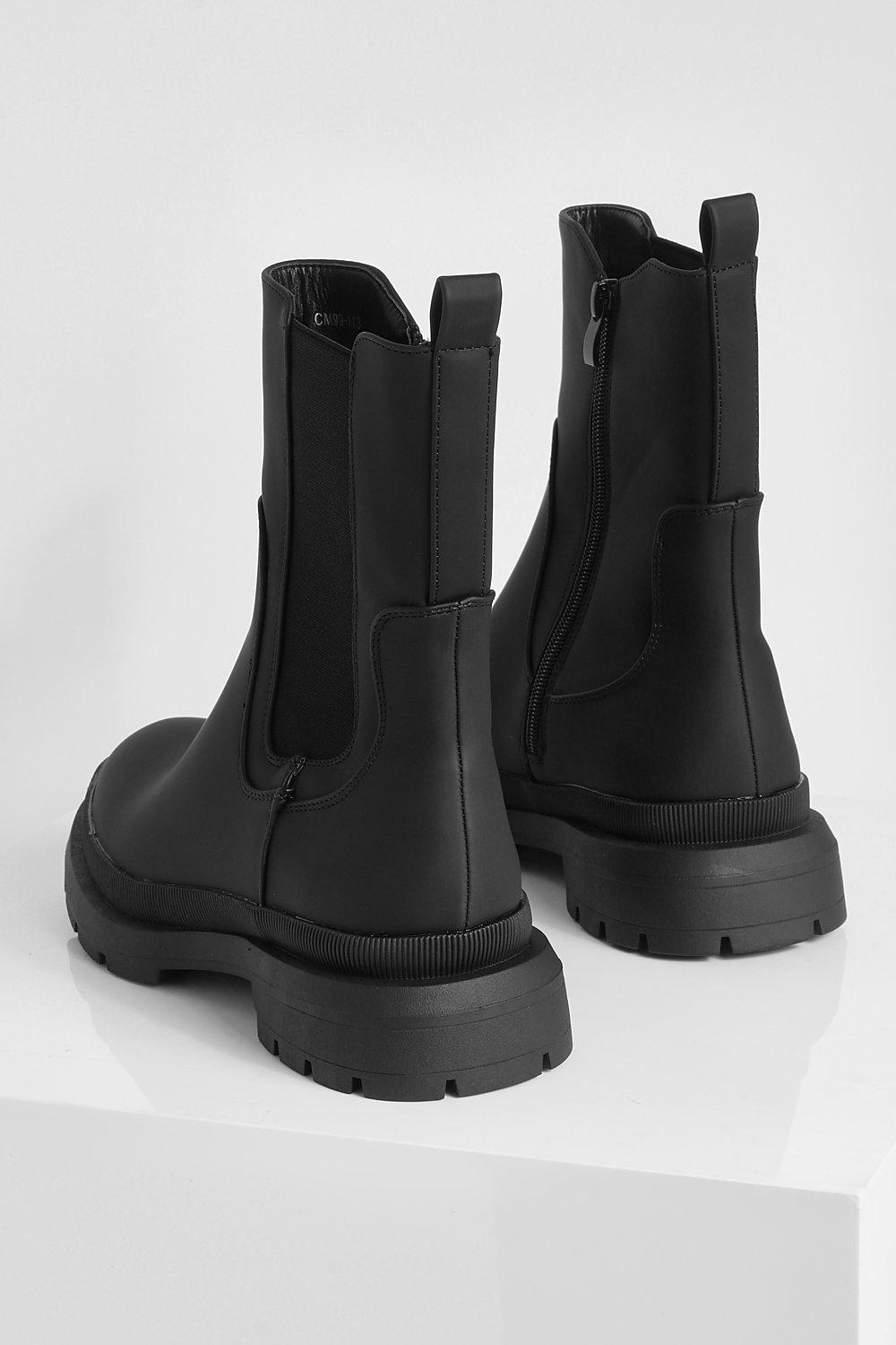 Men's rubber shop chelsea boots