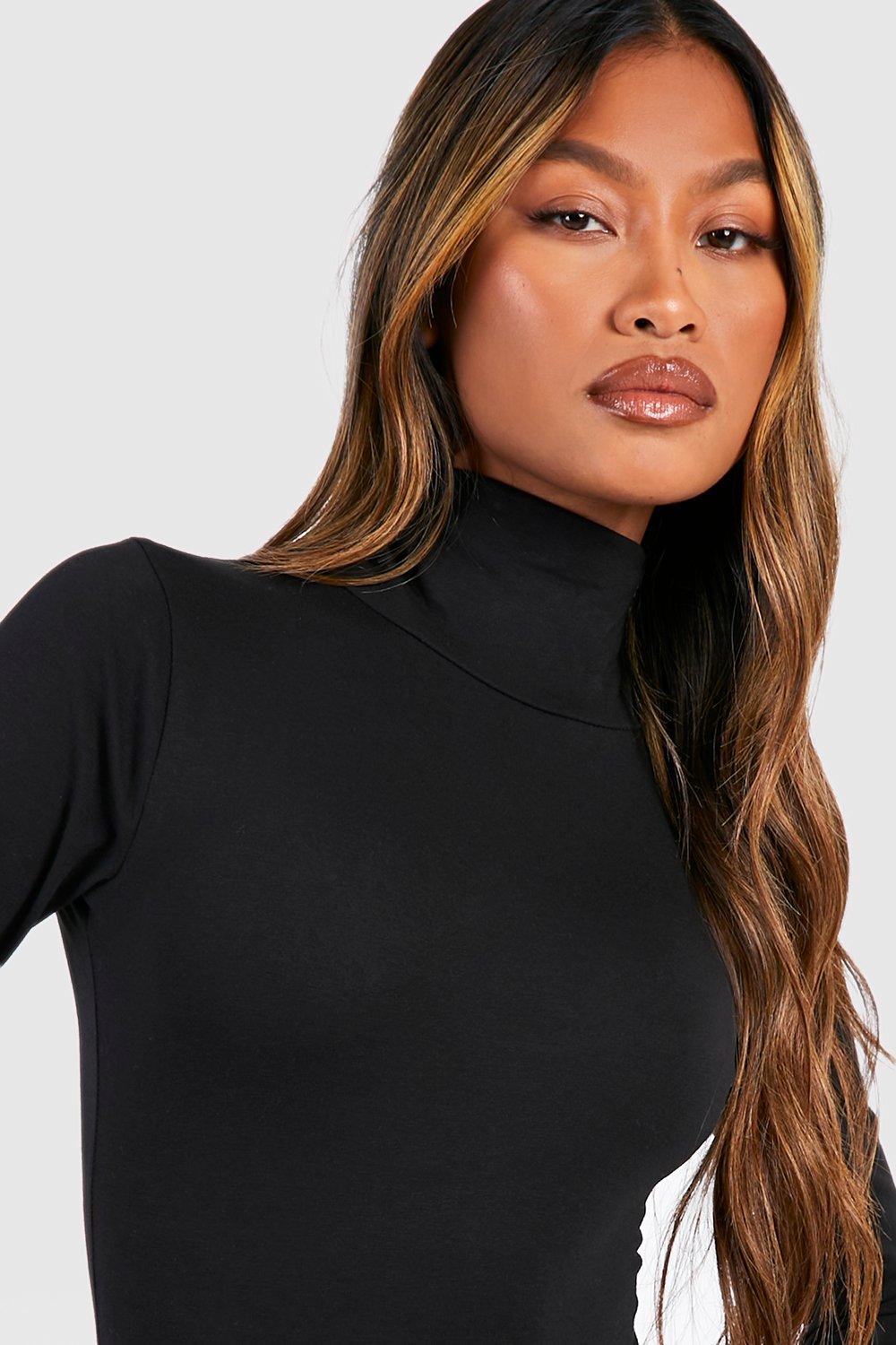 Boohoo black clearance turtleneck