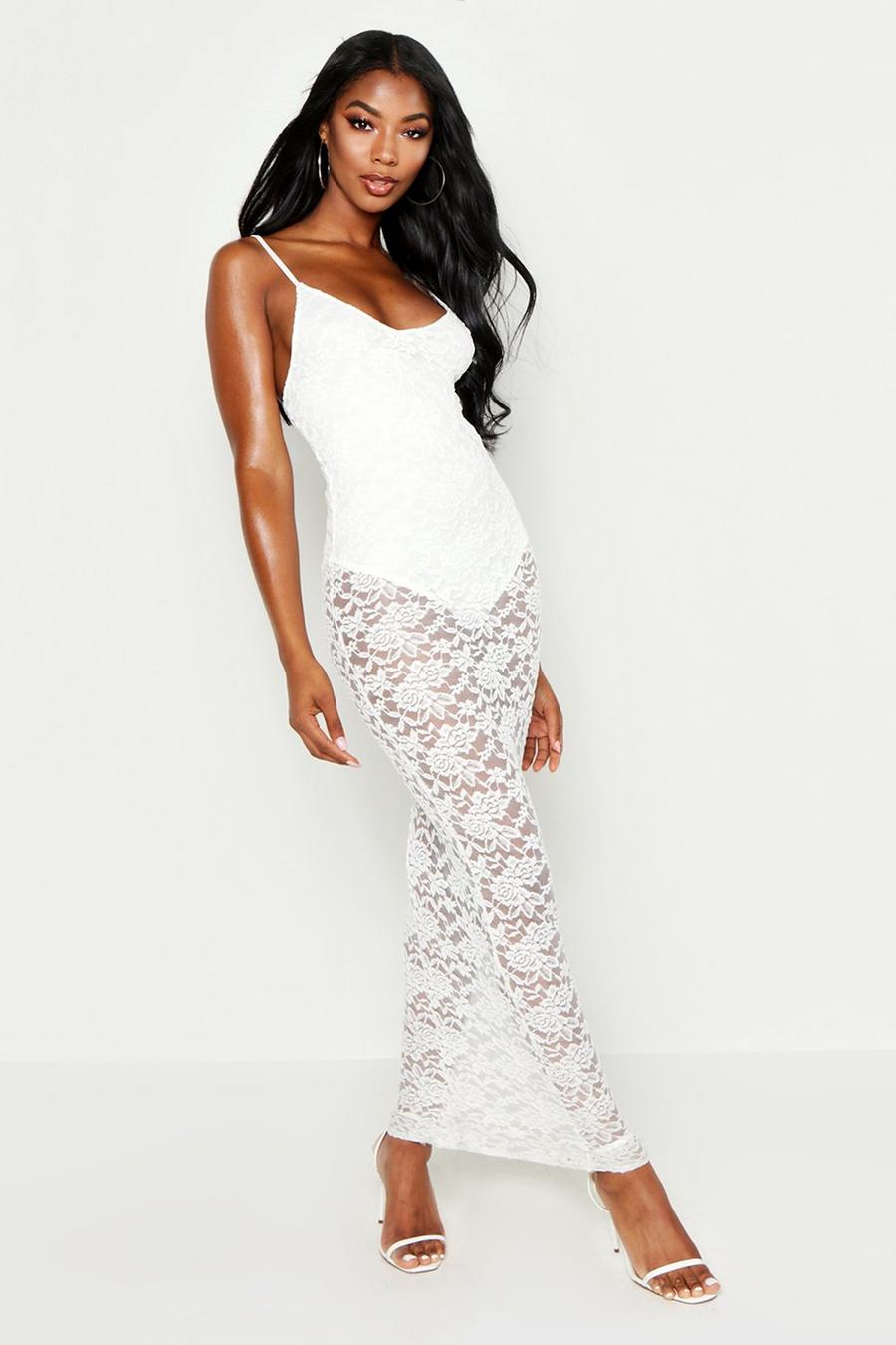 Strappy Lace Maxi Dress image number 1