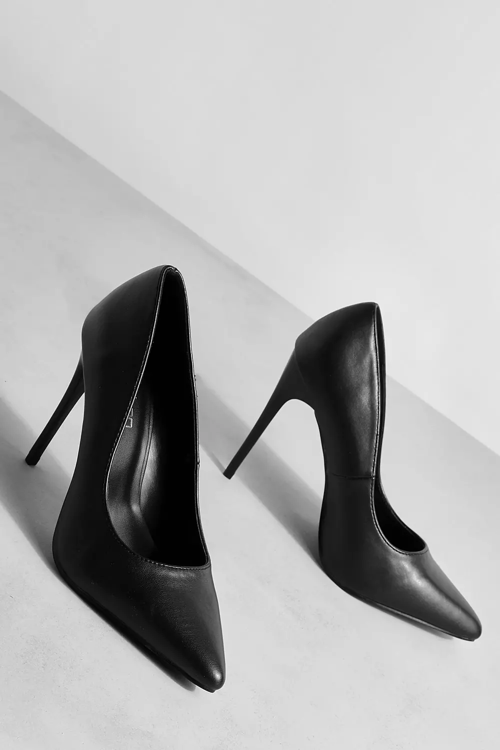 Black wide hotsell fit stilettos