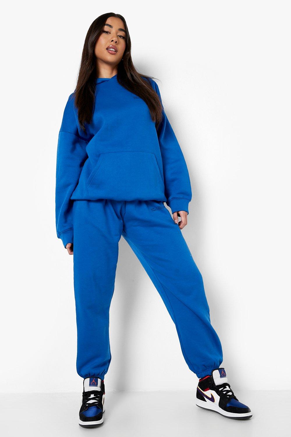 Ladies 2024 blue tracksuit