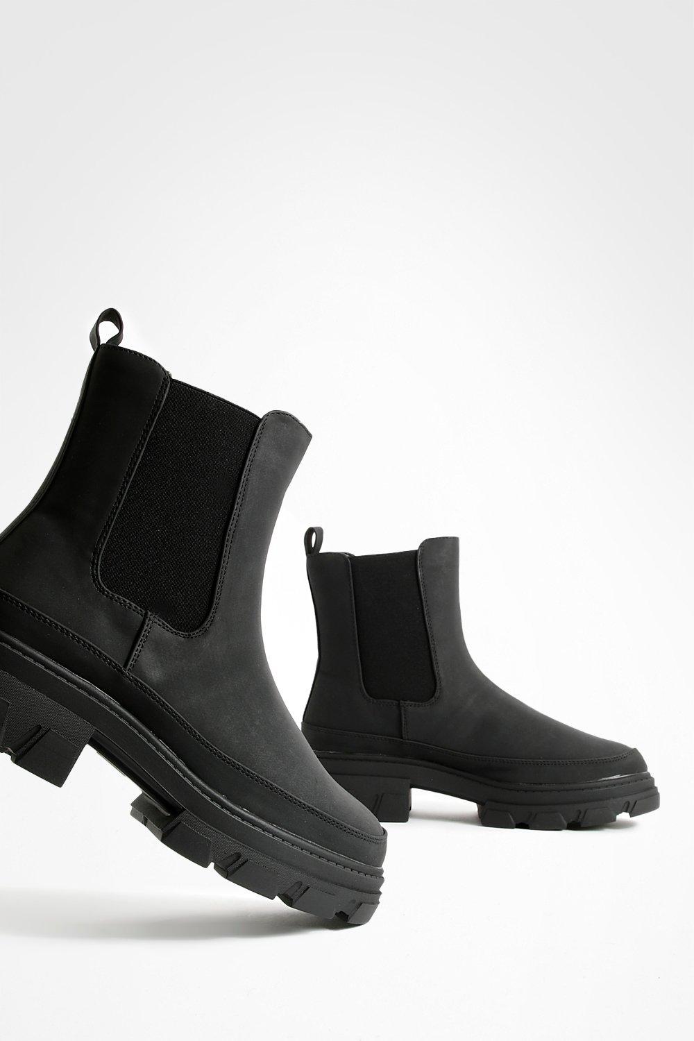 High ankle hot sale chelsea boots