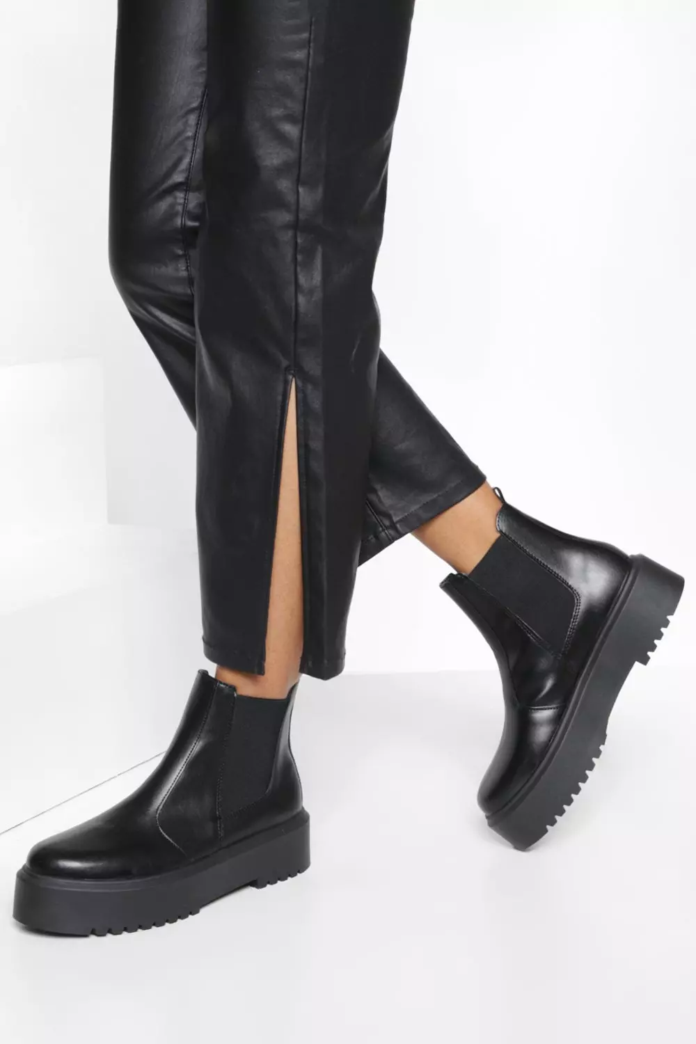 Flatform chelsea boots online