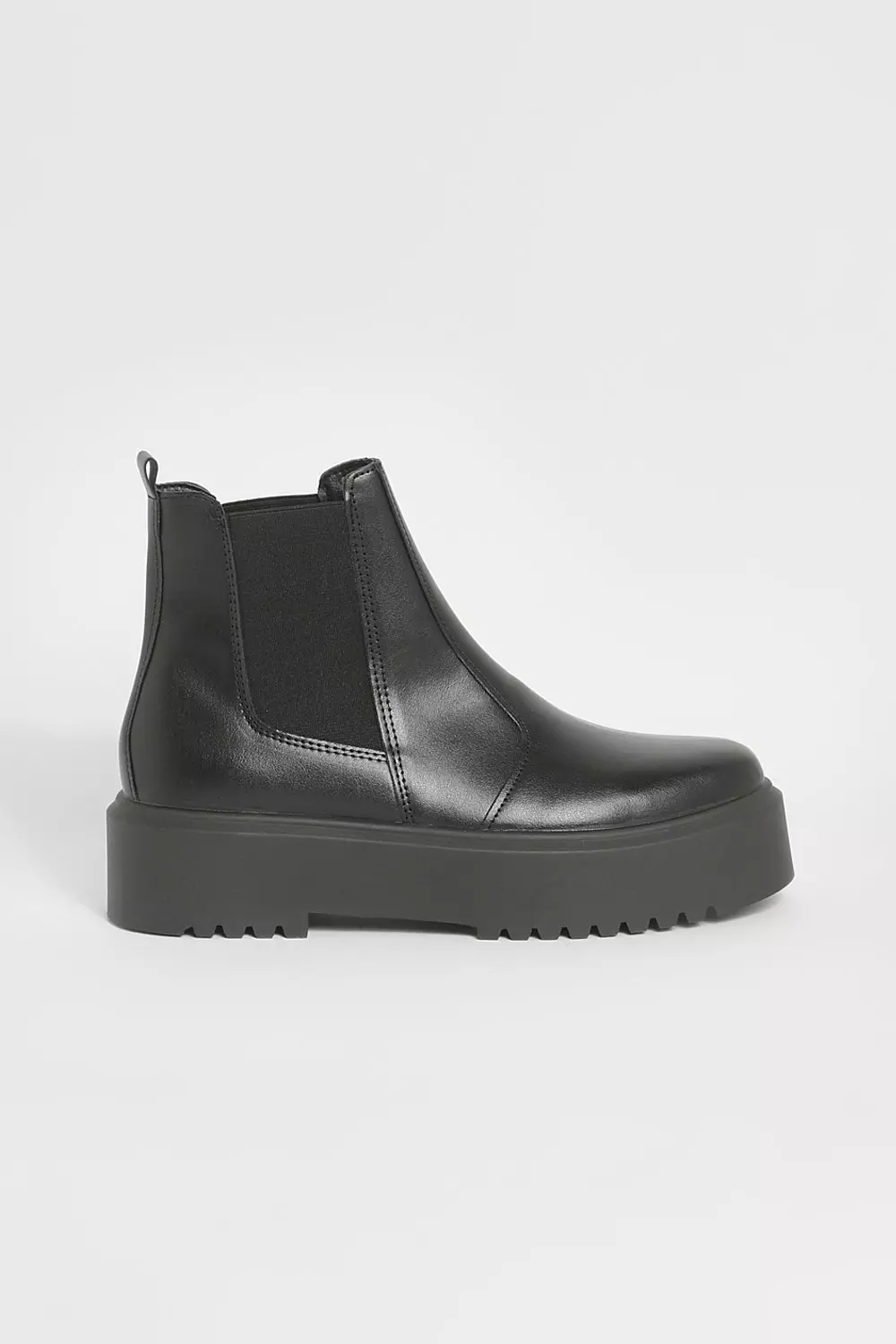 Flatform top chelsea boot