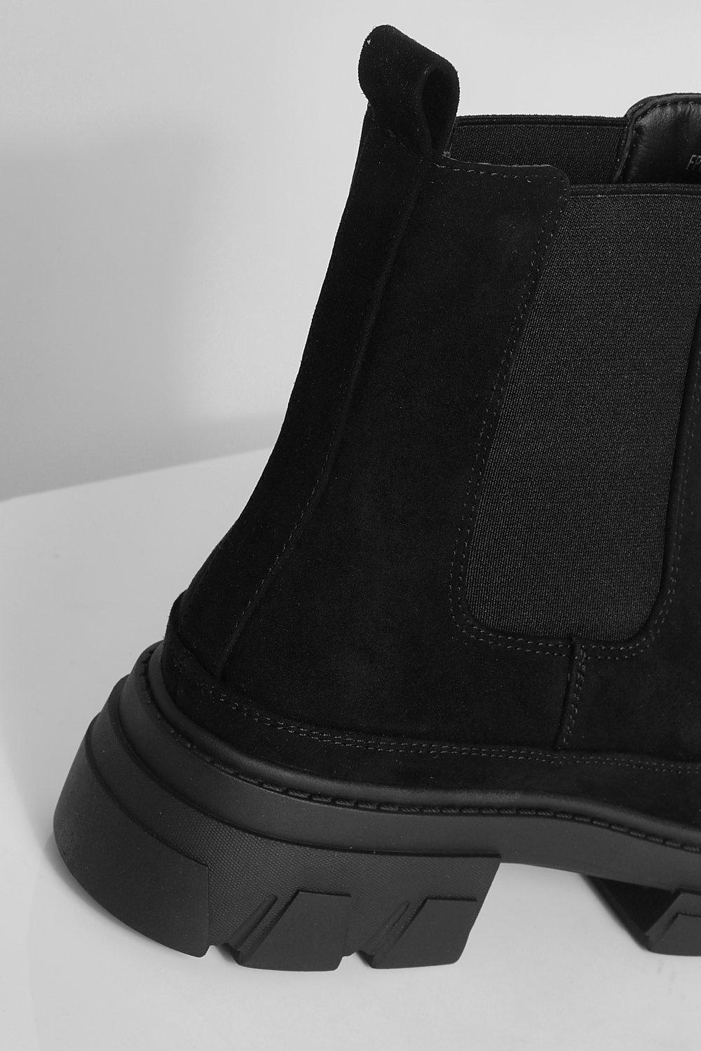 Boohoo Double Buckle Chelsea Ankle Boots