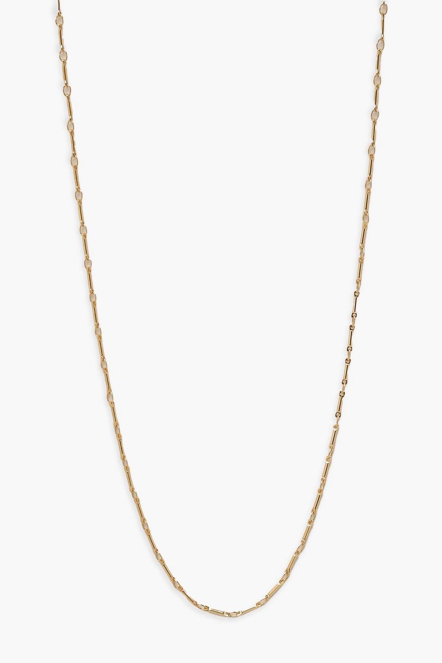 Gold Simpele Ronde Ketting image number 1