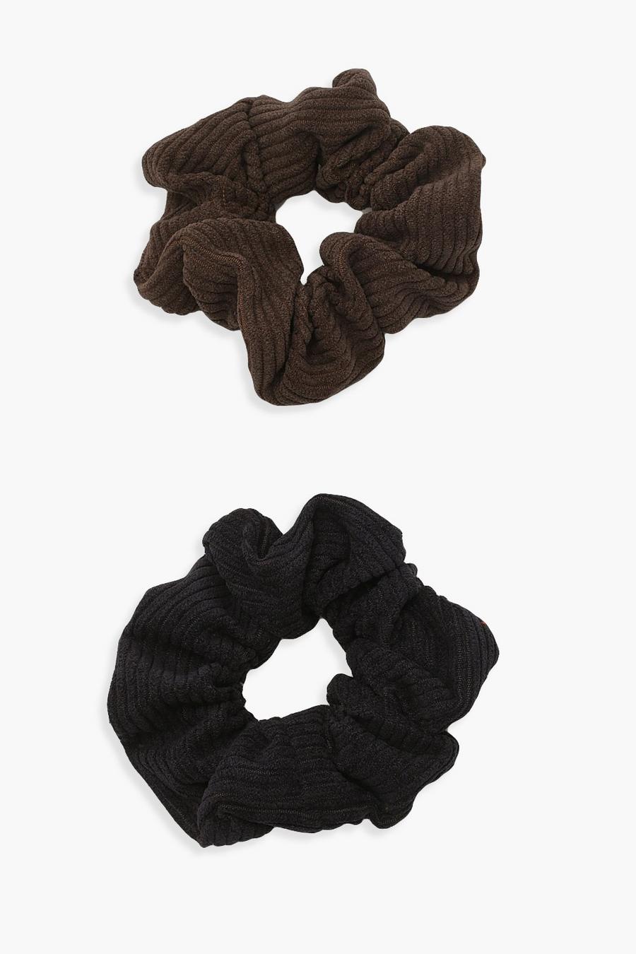 2er-Pack Cord-Scrunchies, Multi image number 1