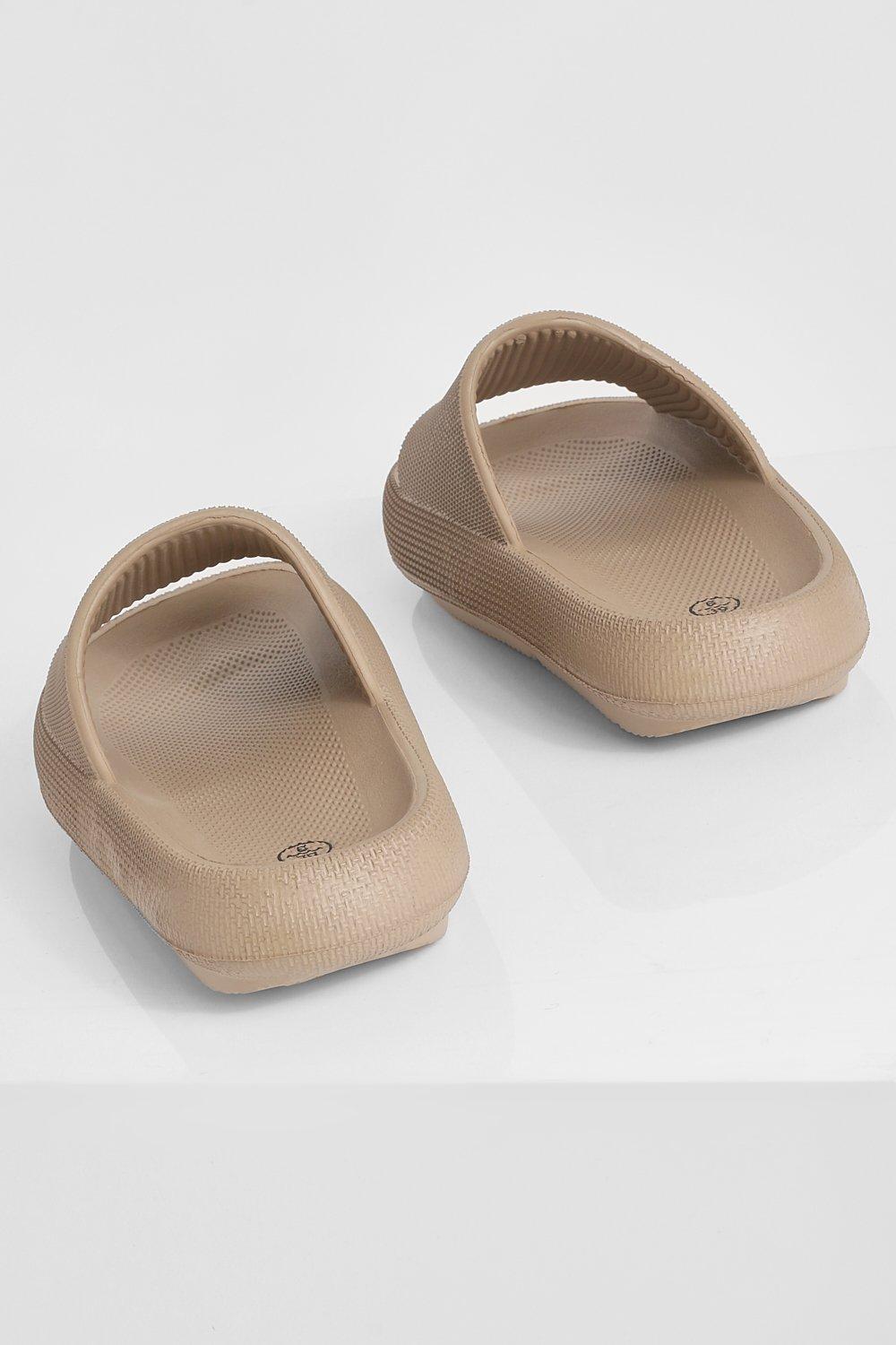 Stevige store slippers dames