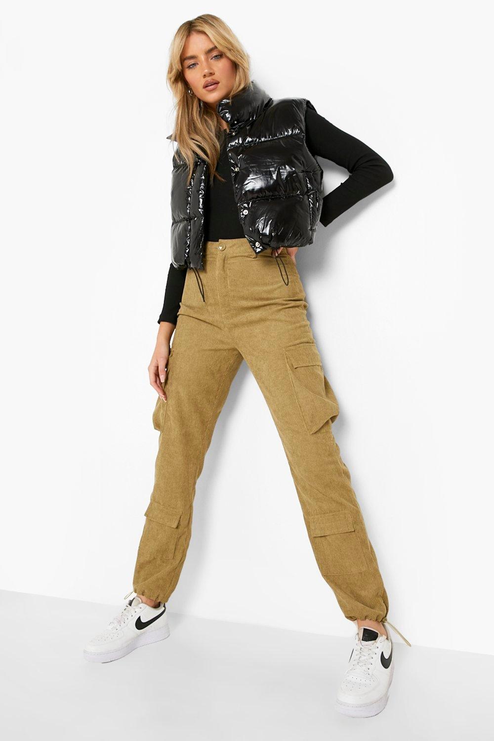 Pantalon cargo best sale militaire femme bershka