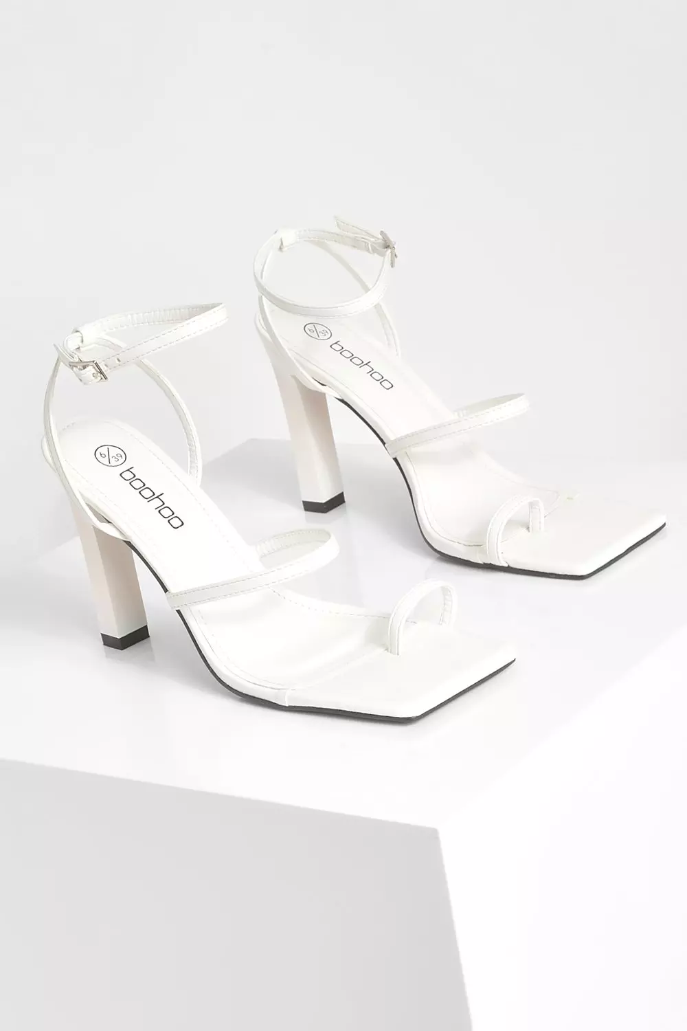 Boohoo discount heeled sandals