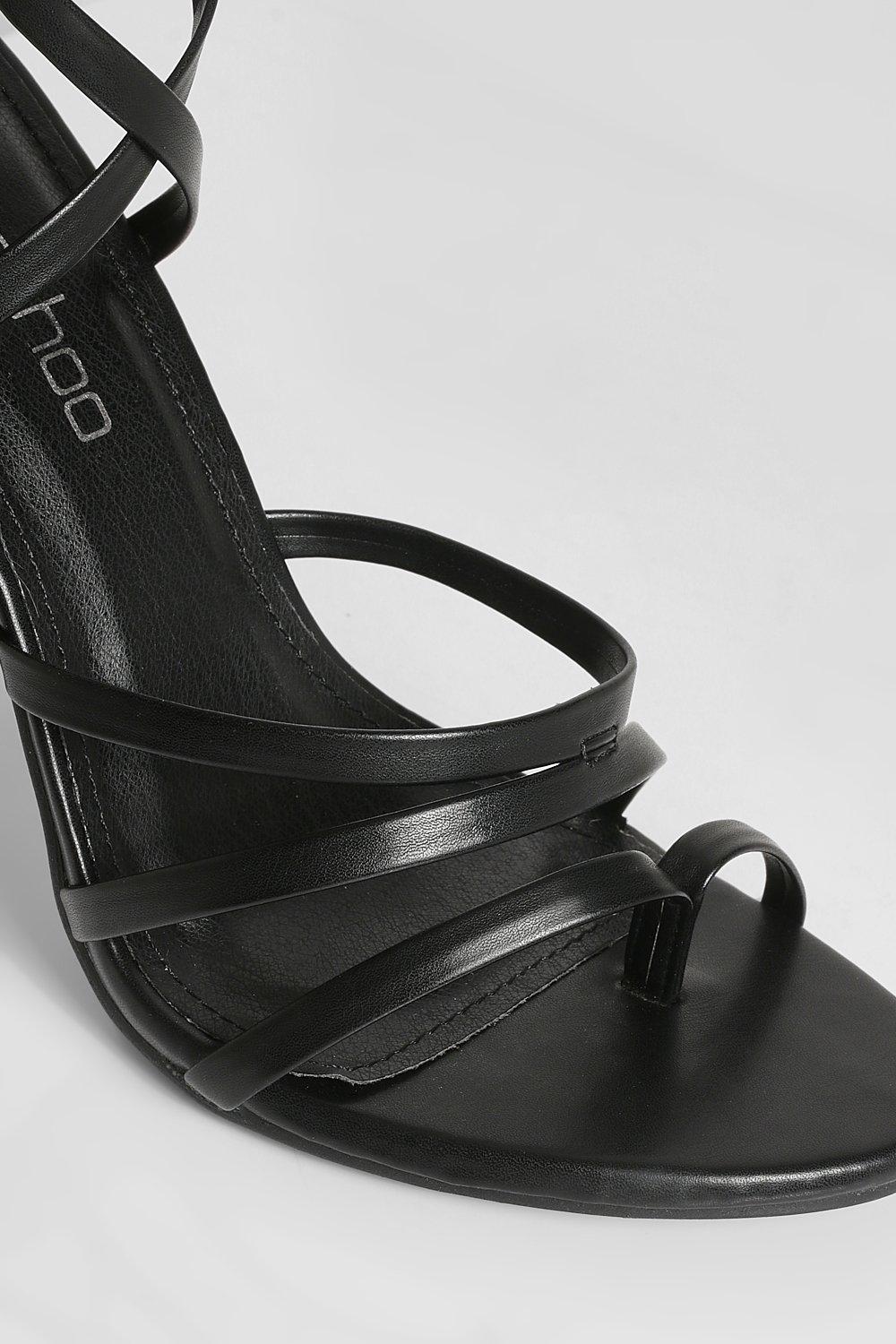 Boohoo strappy outlet sandals