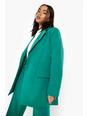 Bright green Double Breasted Tailored Blazer