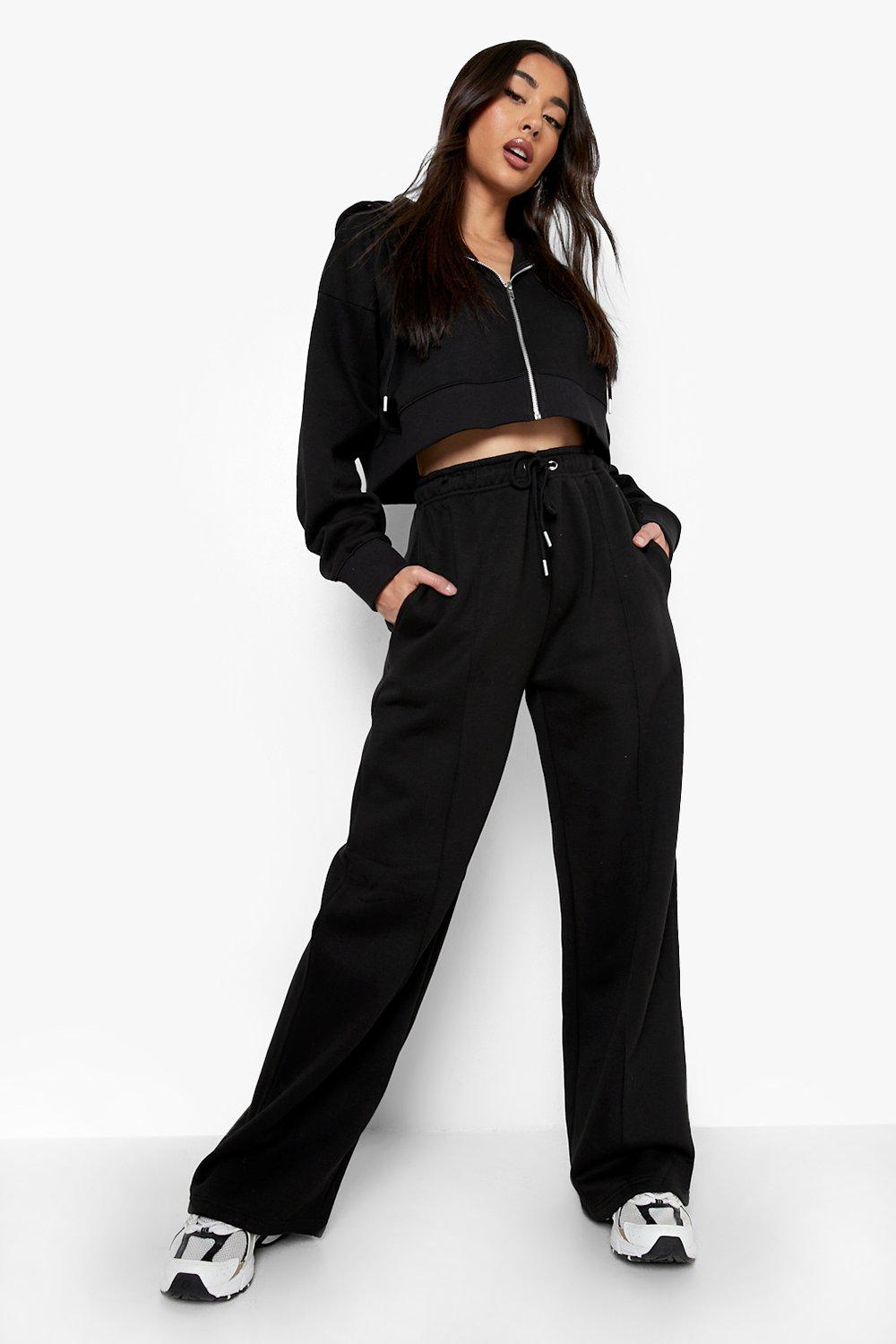 Womens cropped 2024 track pants