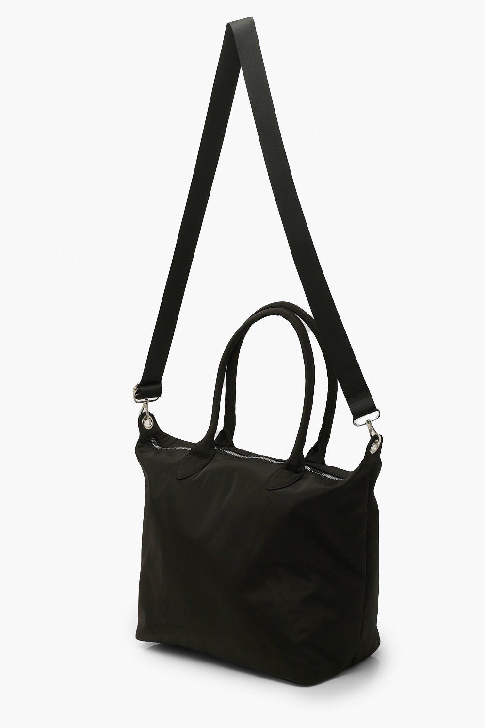 Large Nylon Tote Bag boohoo IE