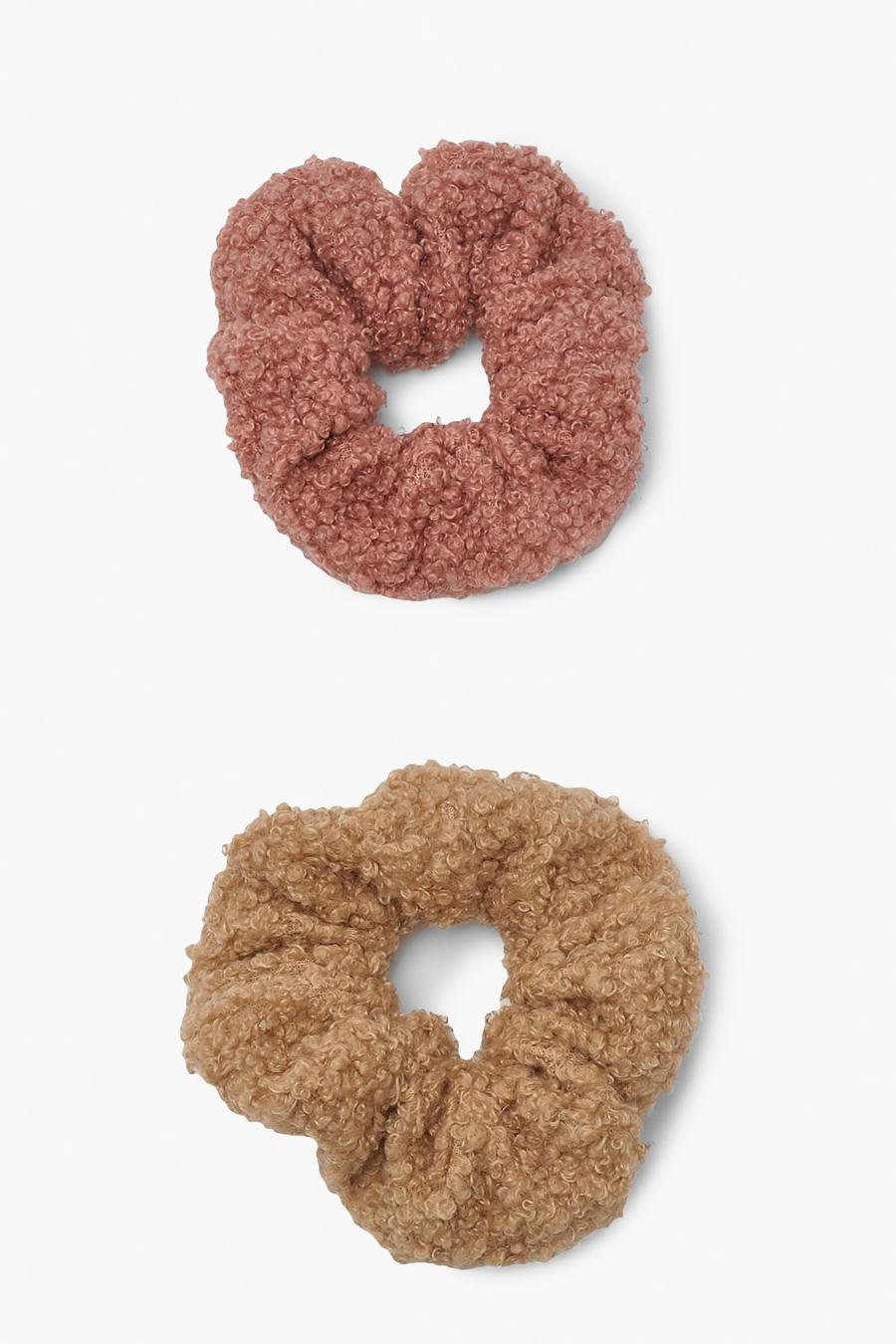 Multi Scrunchies i teddy (2-pack) image number 1