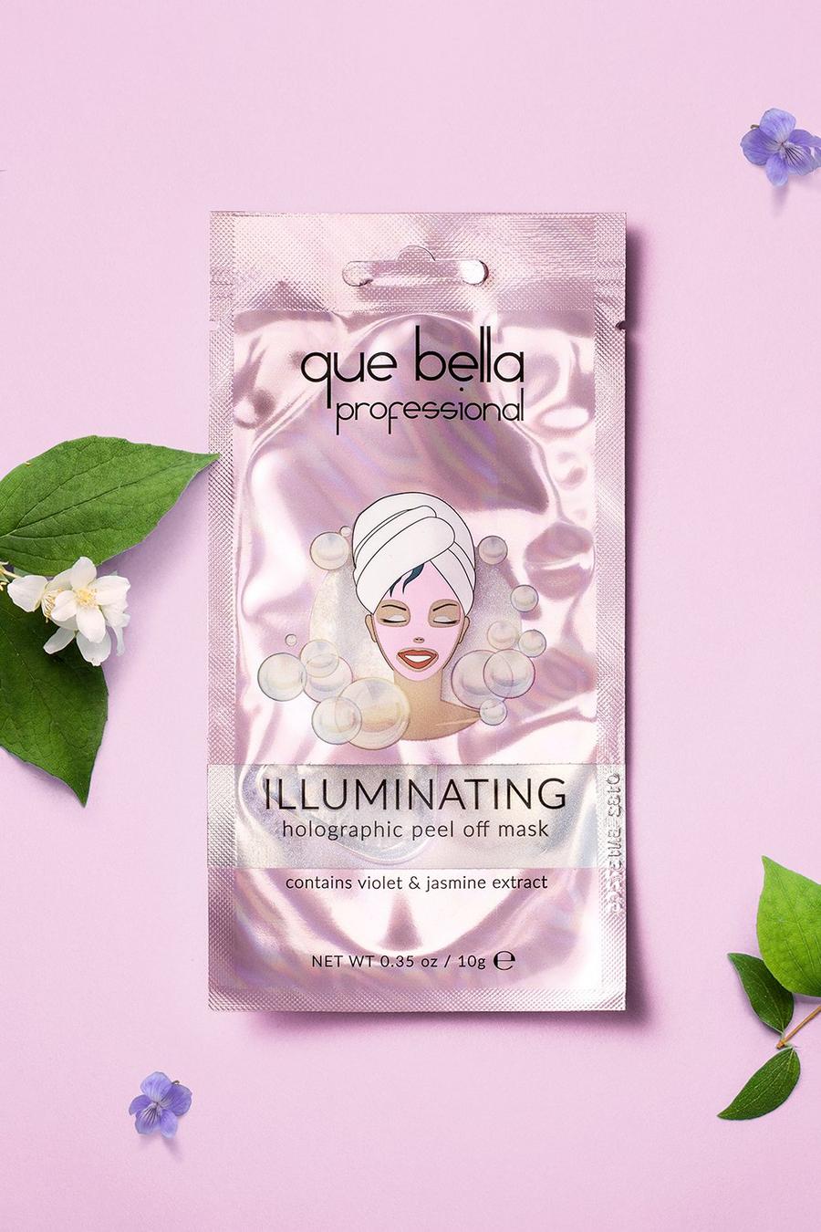 Que Bella Illuminating holografische Maske, Pink