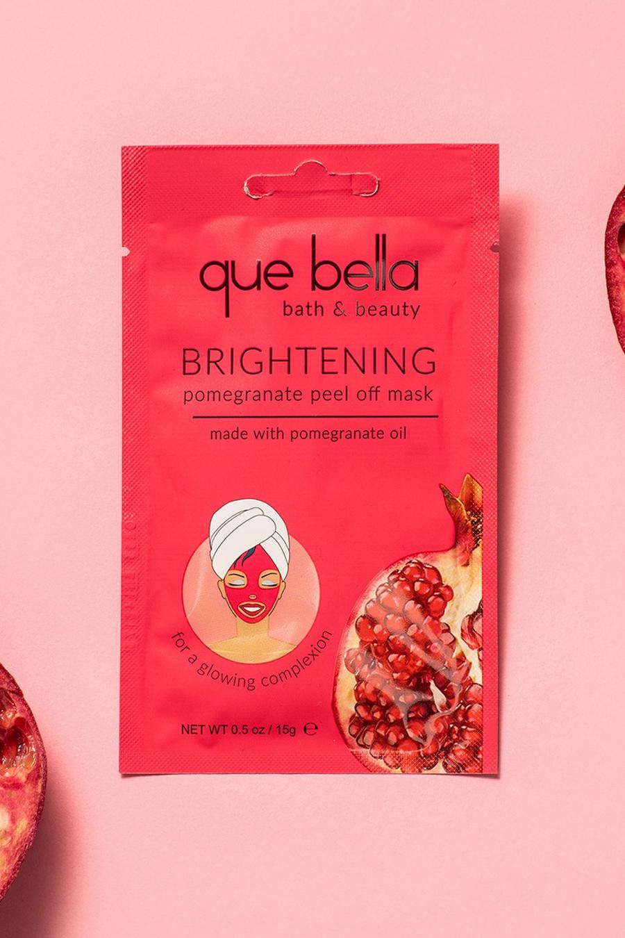 Red röd Que Bella Brightening Pomegranate Ansiktsmask